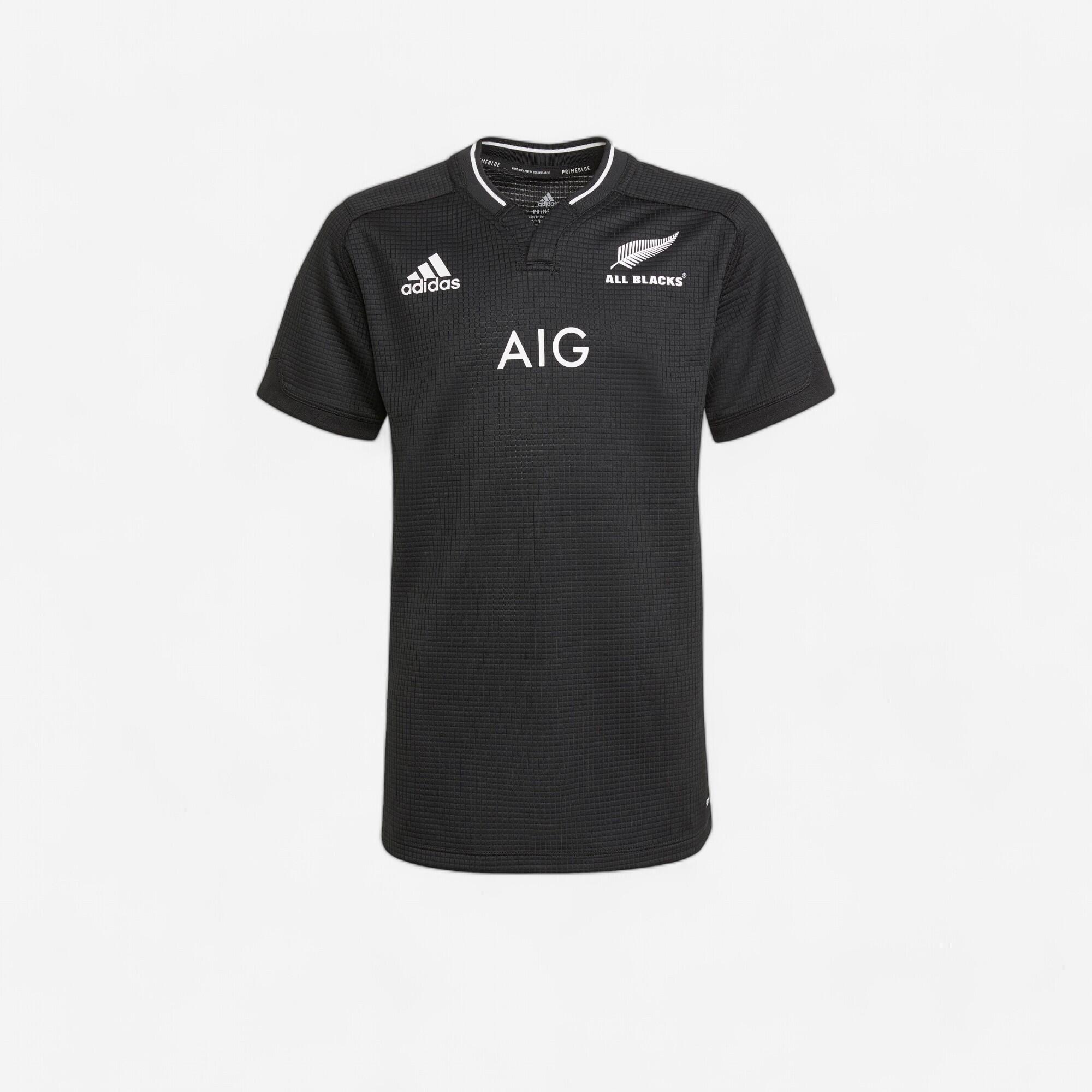 Adidas Rugbytrikot All Blacks Neuseeland 2021 Kinder schwarz Replica