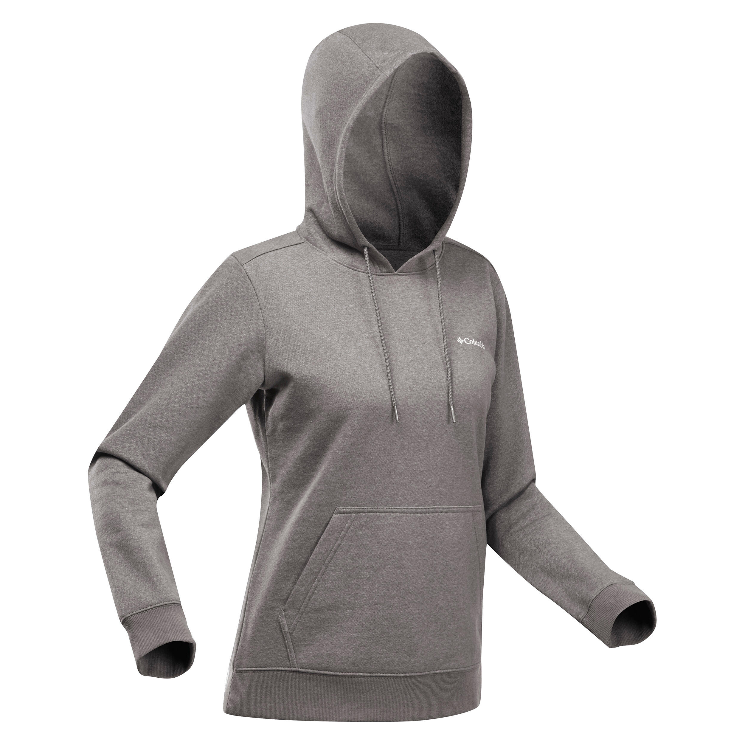 Columbia Sweatshirt Naturwandern Garden Grove Columbia mit Kapuze Damen grau