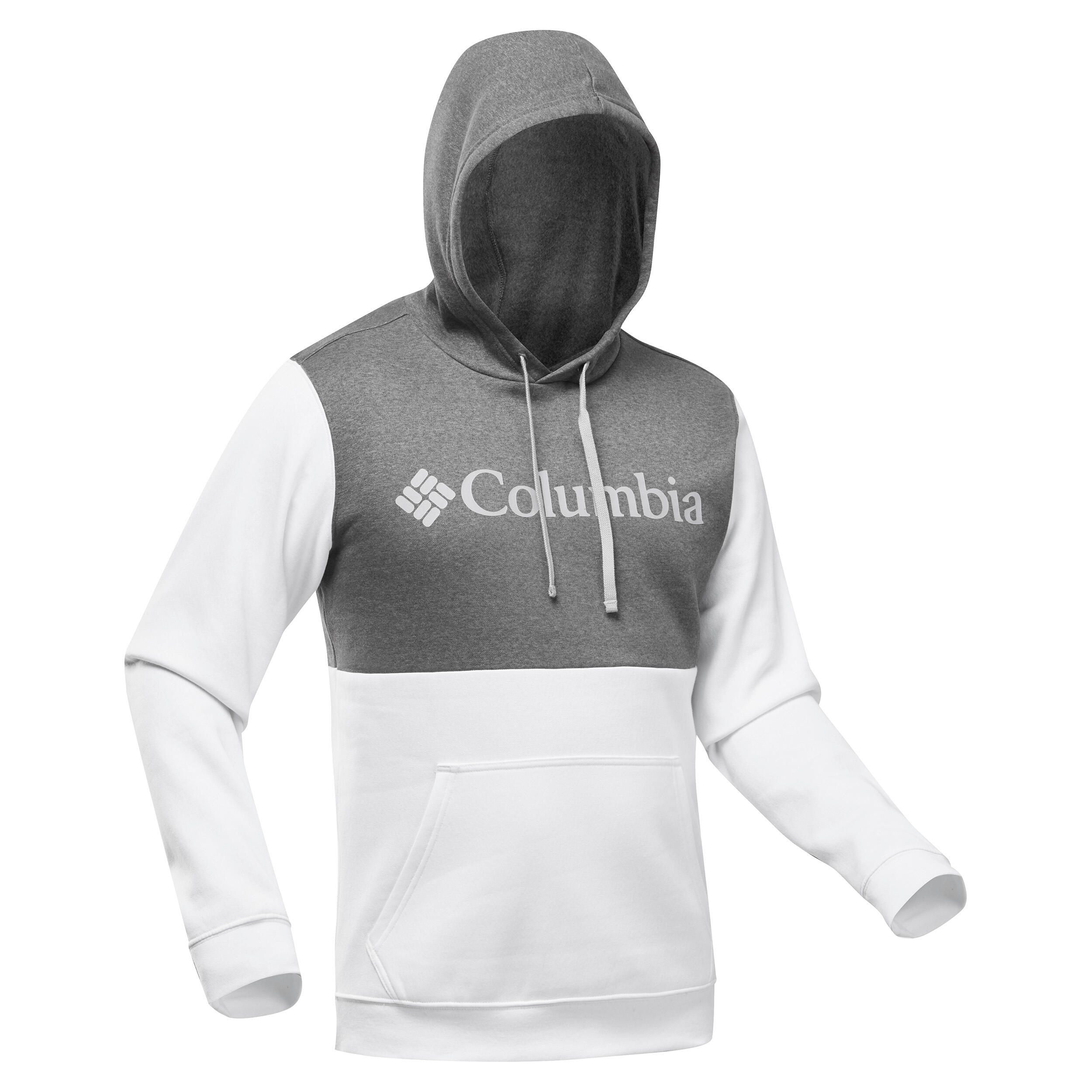 Columbia Sweatshirt Naturwandern Wells Way Columbia mit Kapuze Herren blaugrau