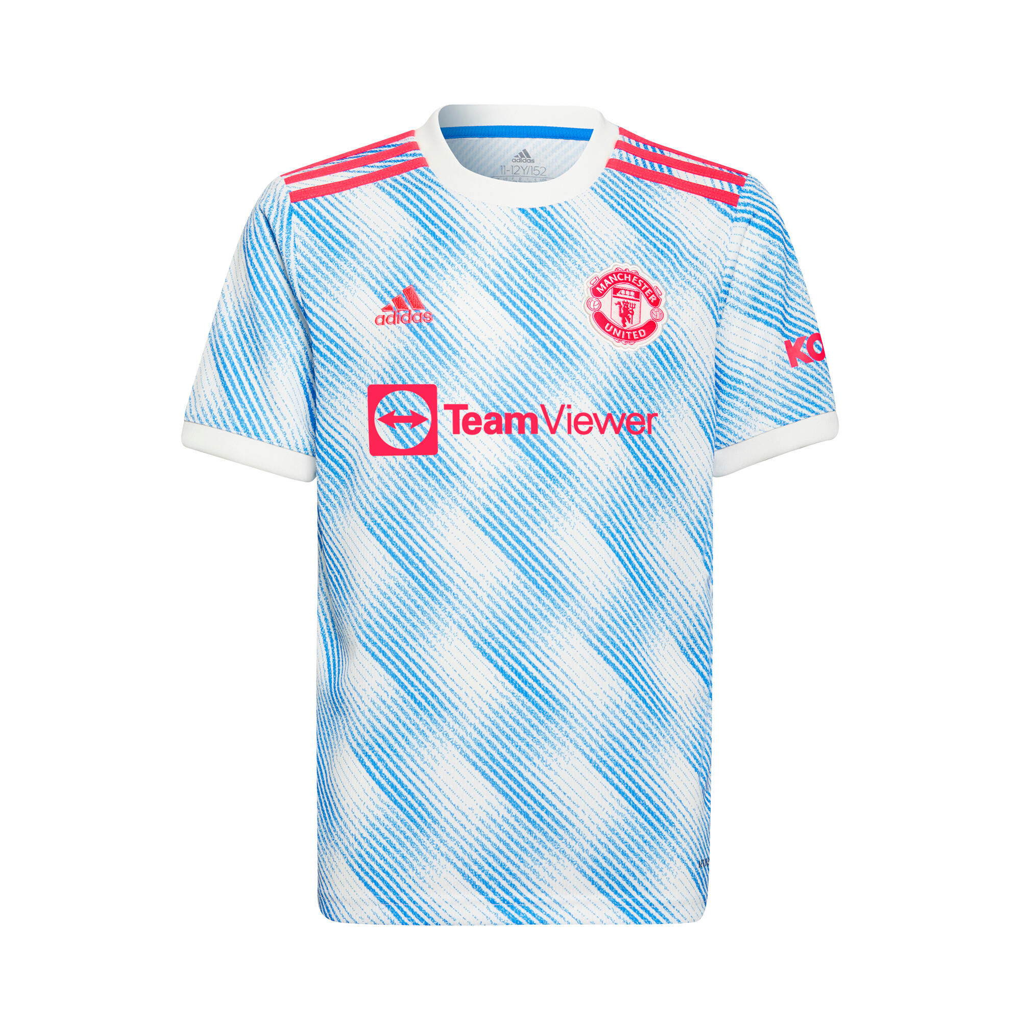 Adidas Fussballtrikot Manchester United Auswärts 21/22 Kinder ADIDAS