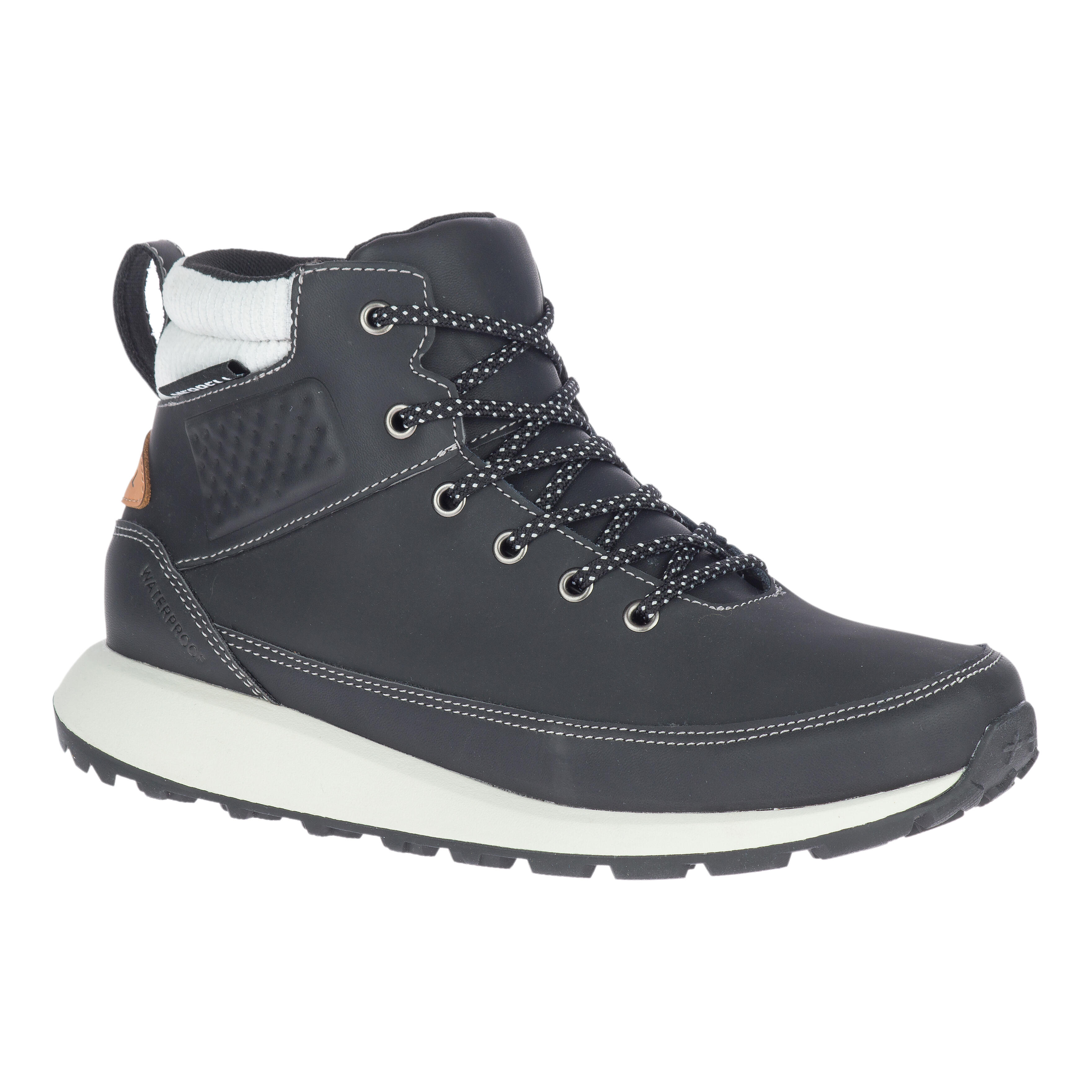 Merrell Wanderschuhe Leder Merrell Billow wasserdicht Damen schwarz