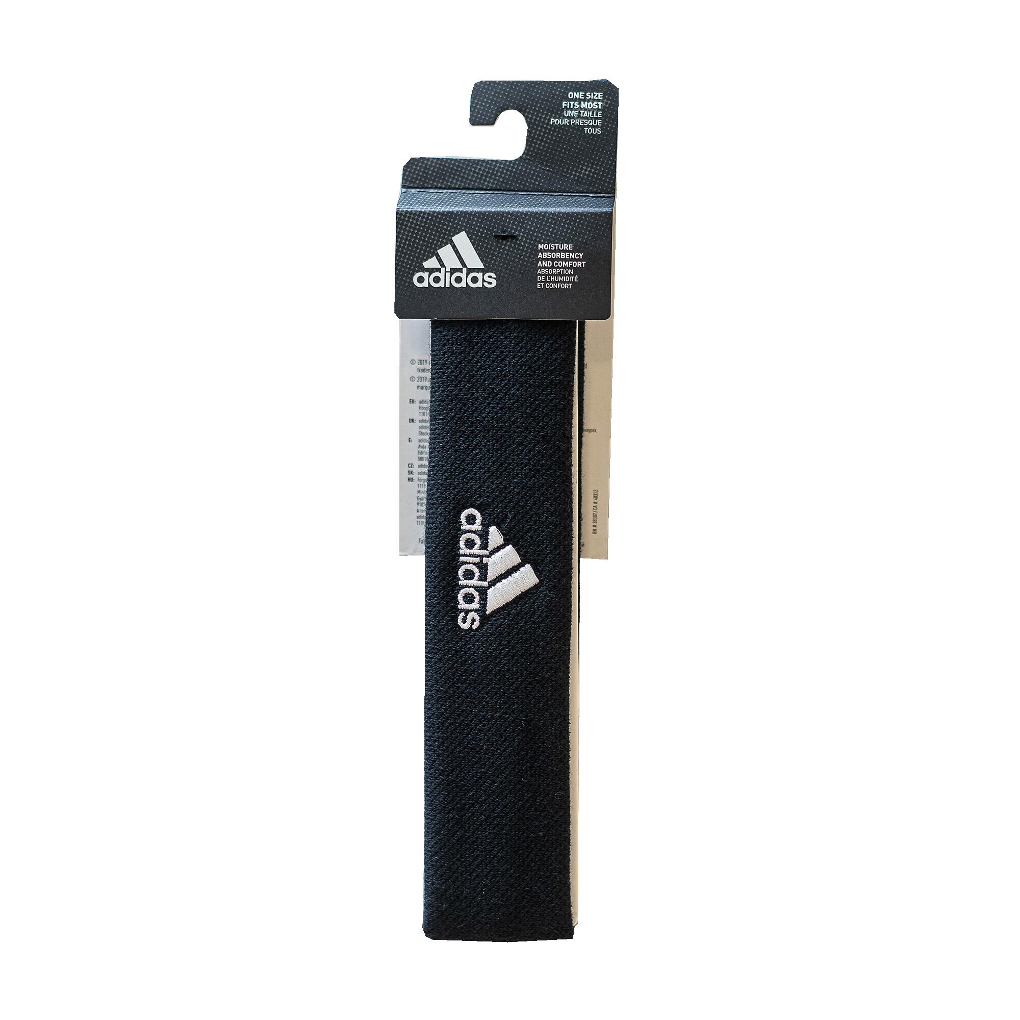Adidas Stirnband Tennis und andere Sportarten Adidas schwarz