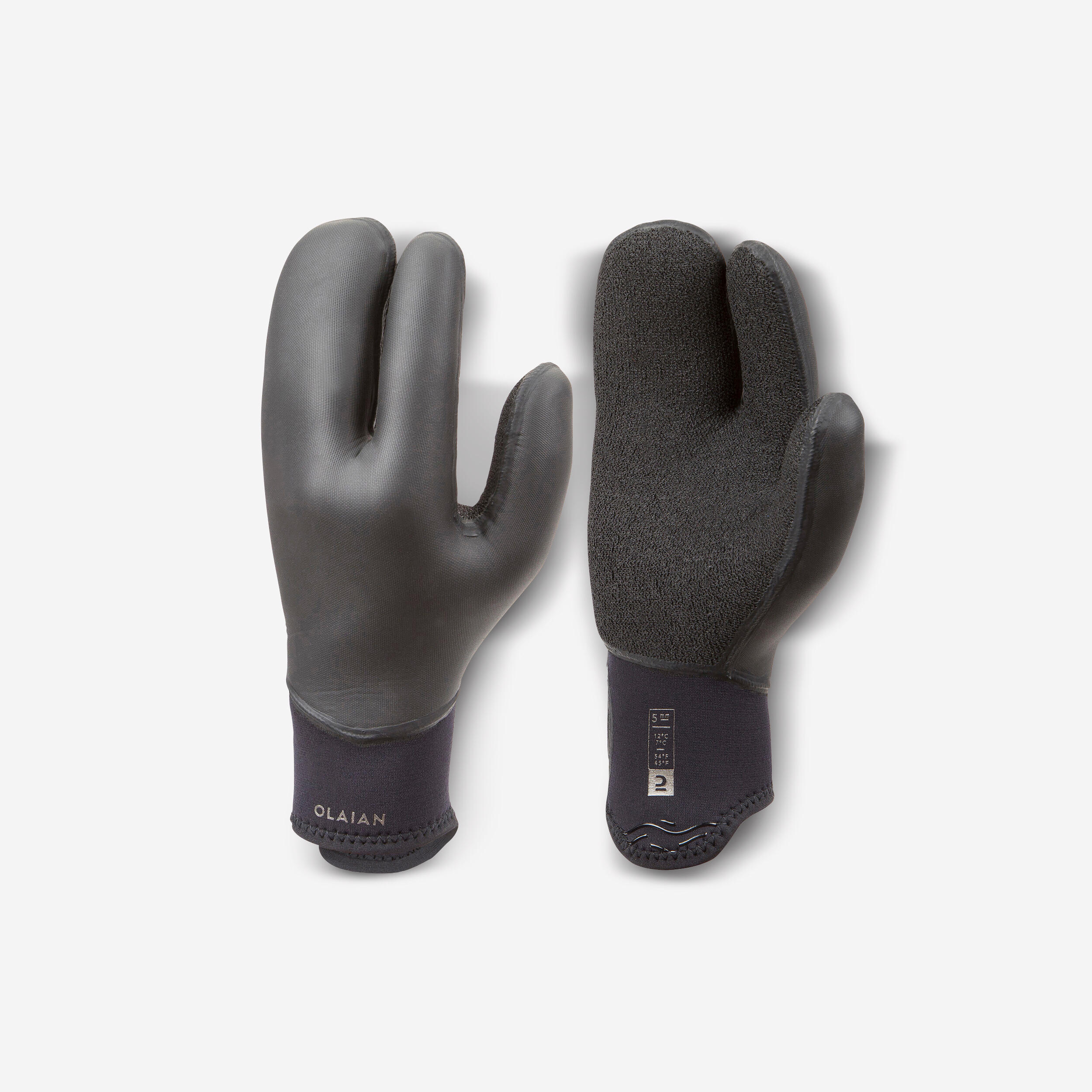 Olaian Surf-Handschuhe Neopren Kaltwasser 5 mm