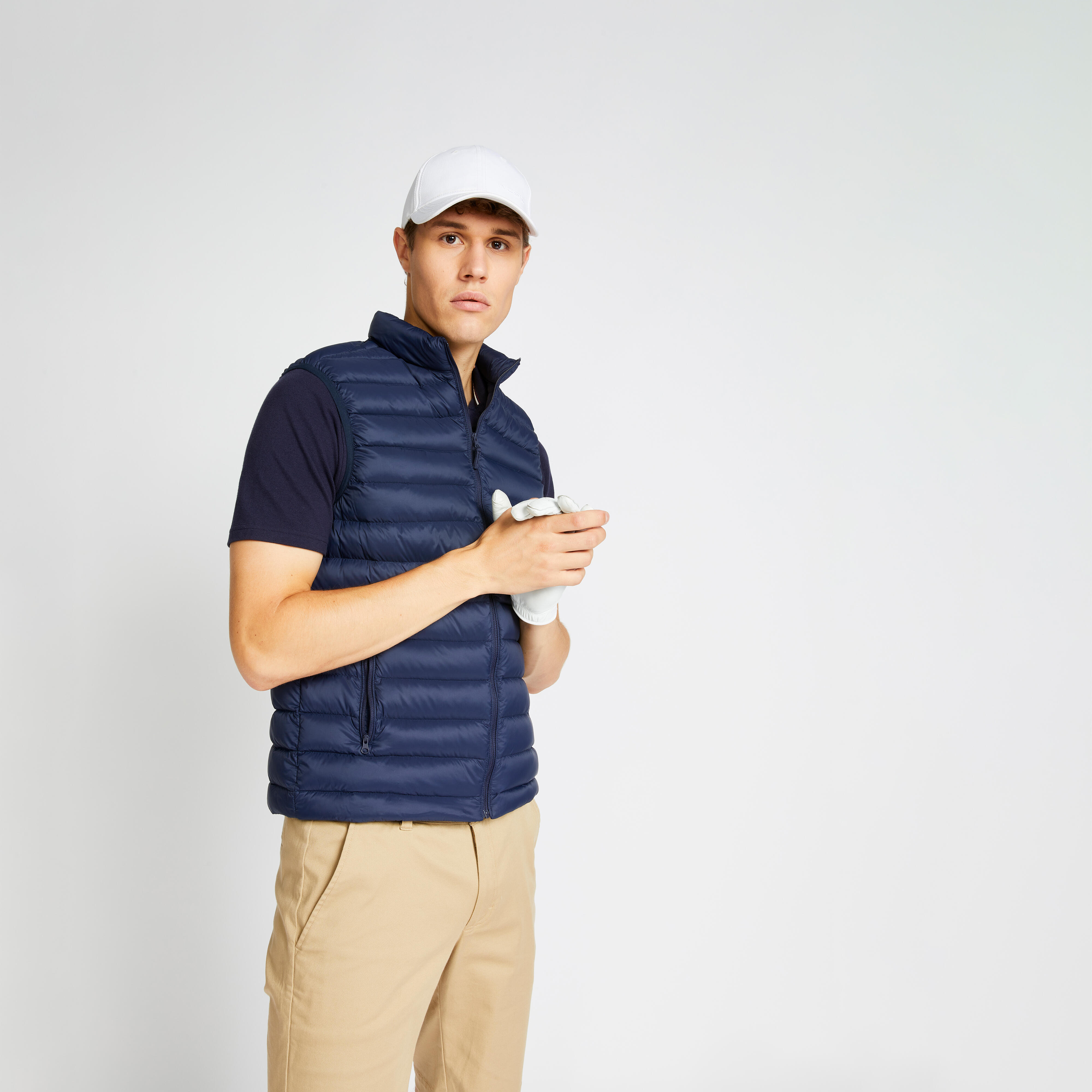 Inesis Herren Daunenweste Golf - MW500 dunkelgrau