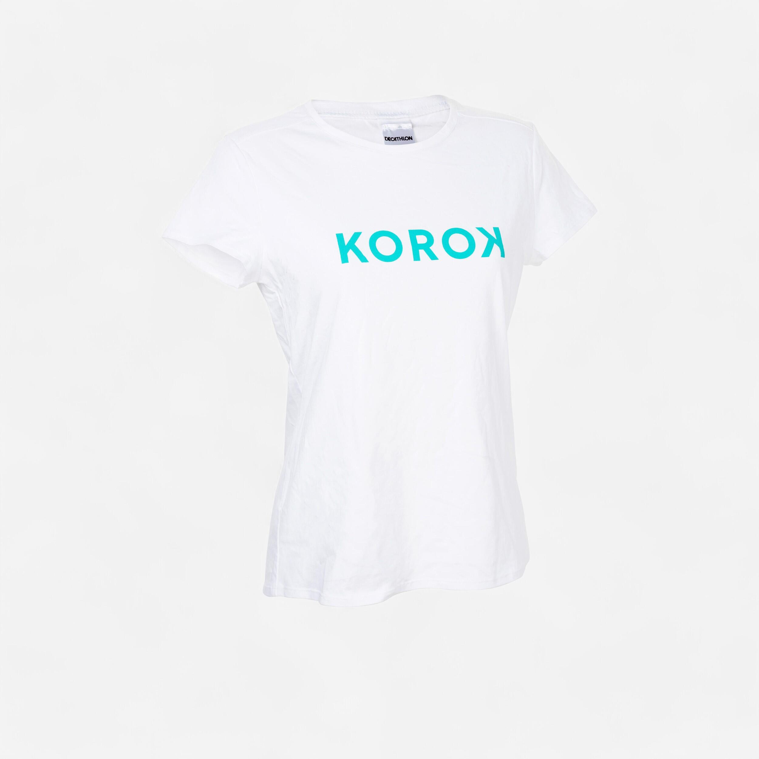 Korok T-Shirt Feldhockey FH110 Damen türkis