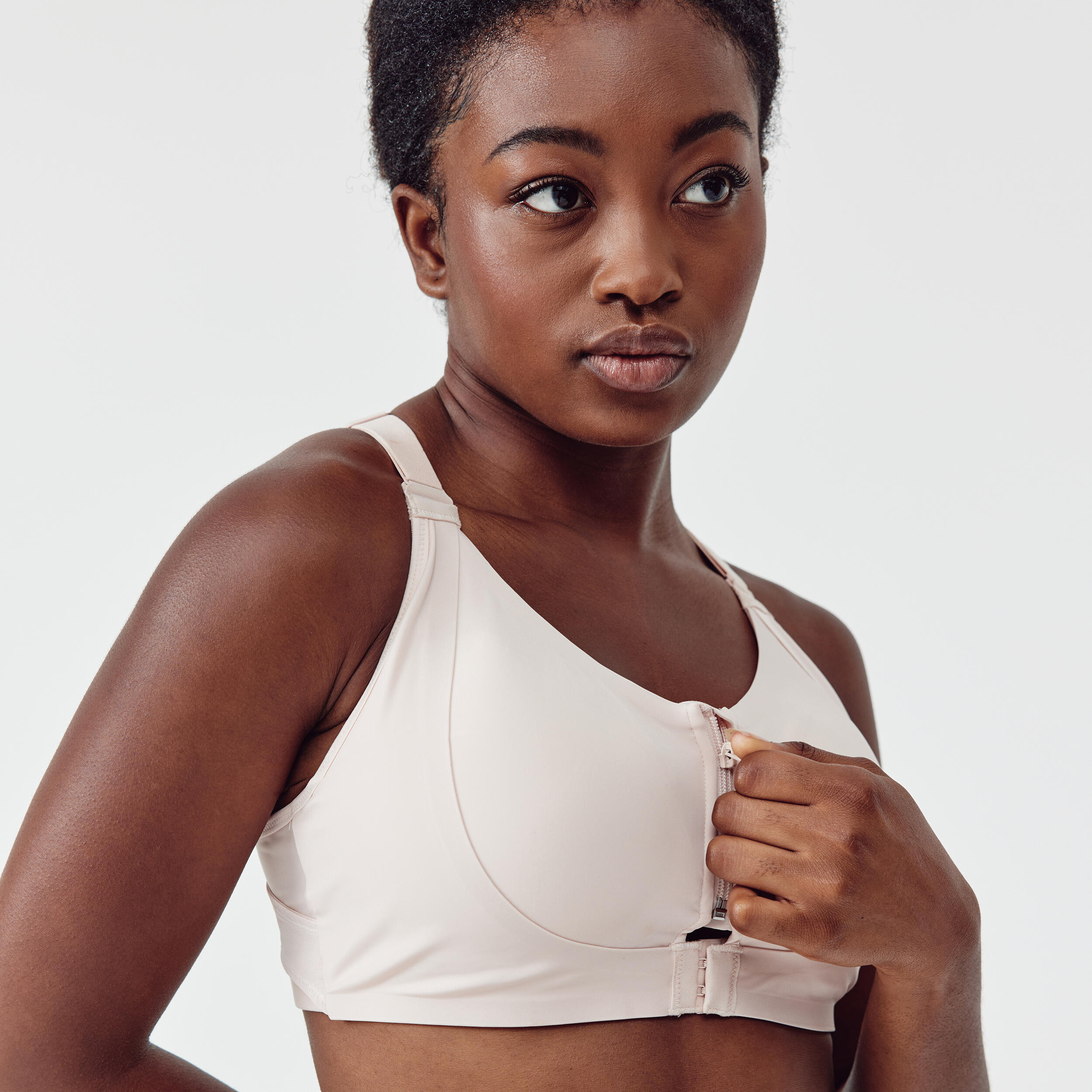 Kalenji Sport-BH Bustier Laufen Jogging Kokoon starker Halt