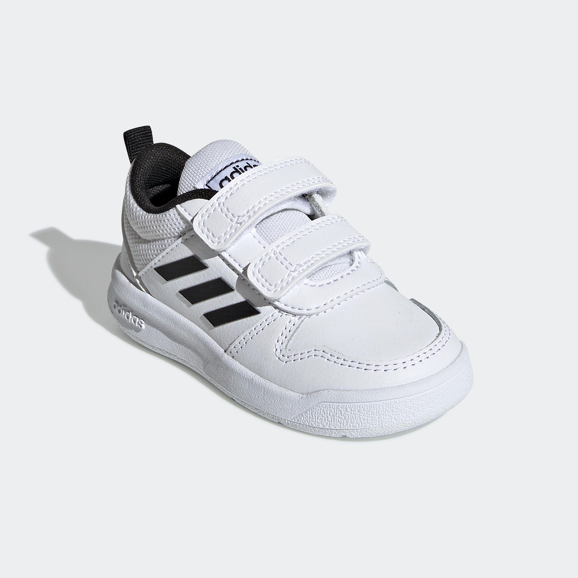 Adidas Turnschuhe Tensaur Babyturnen weiss/schwarz