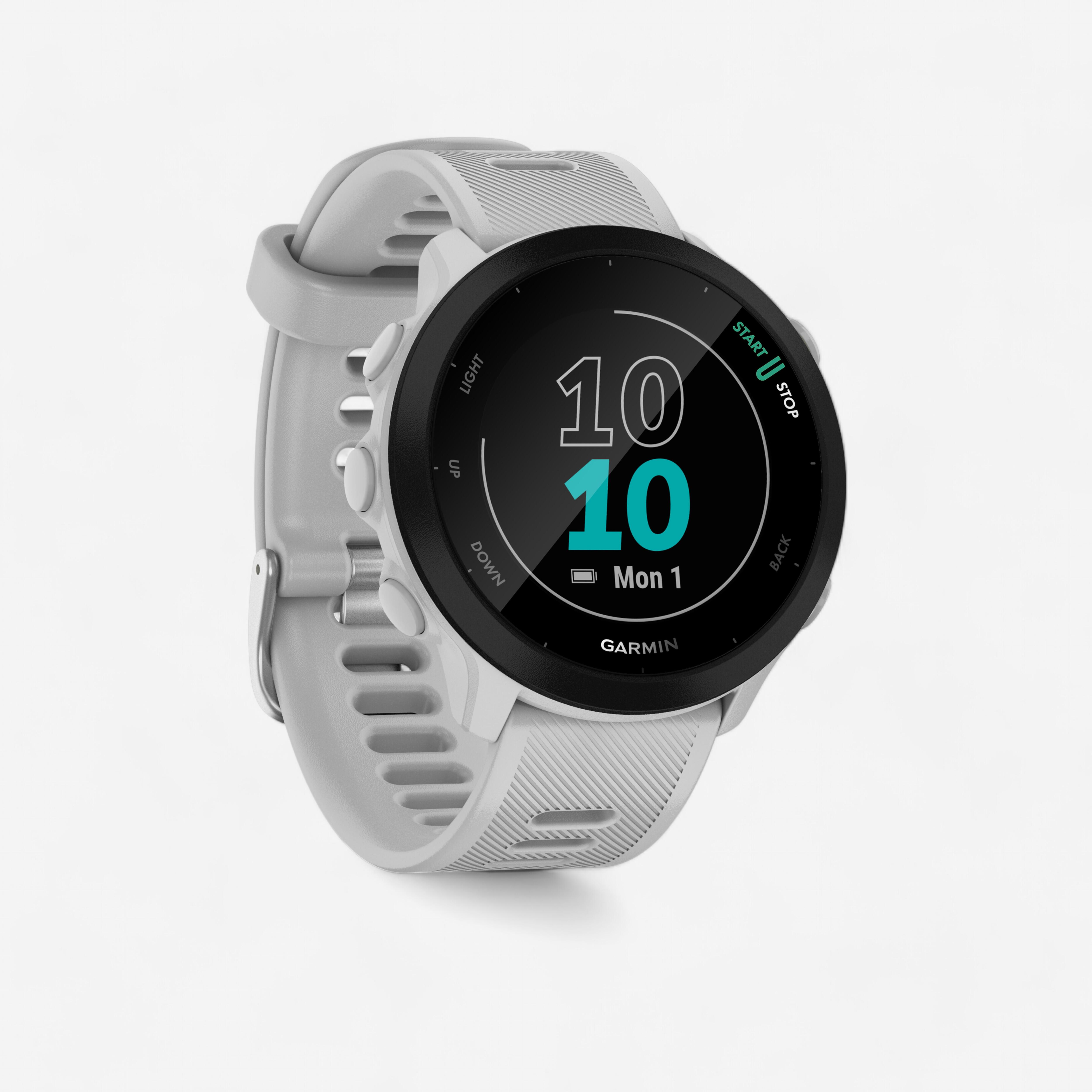 Garmin GPS-Uhr Smartwatch Garmin Forerunner 55 weiss