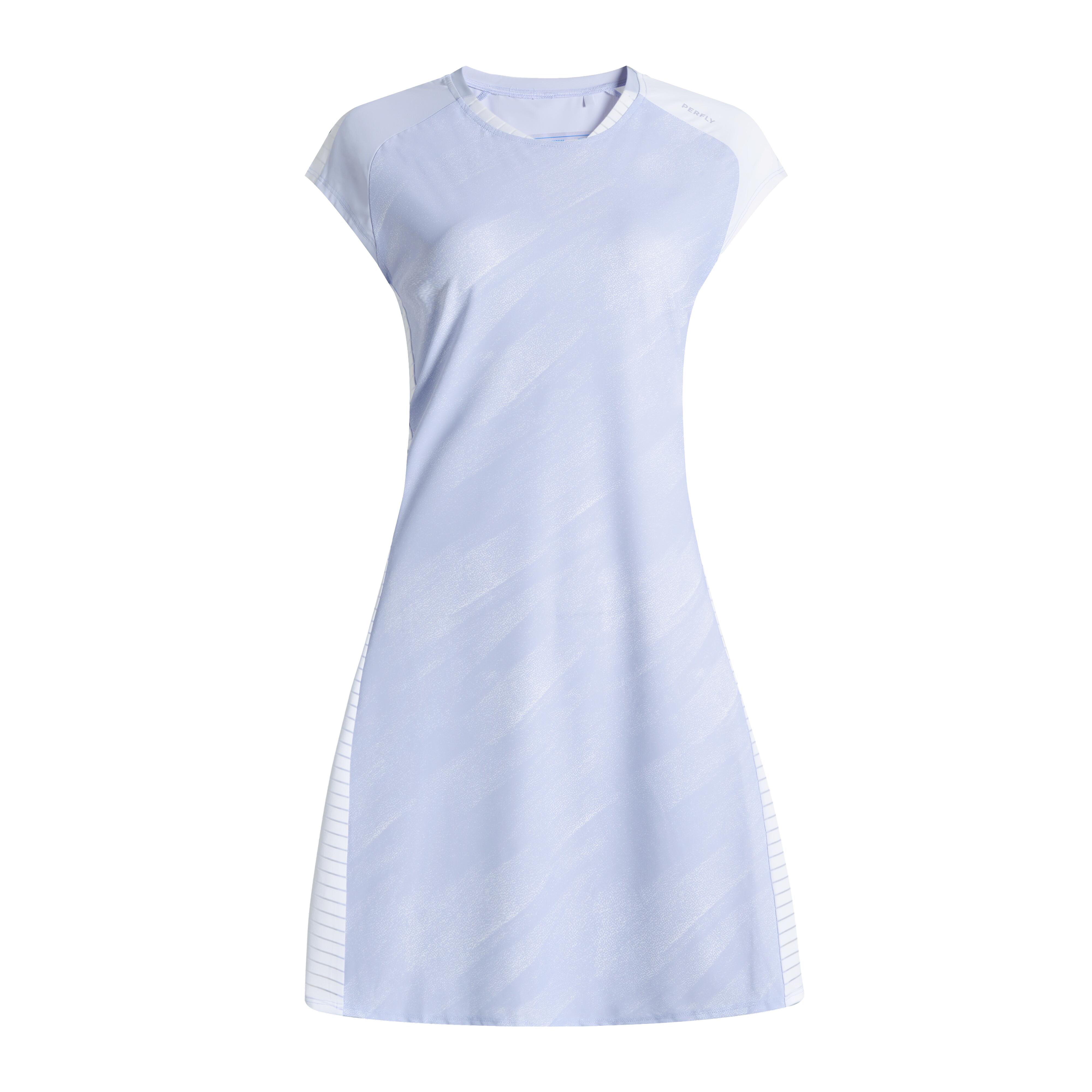 Perfly Badmintonkleid 900 Damen blau/grau