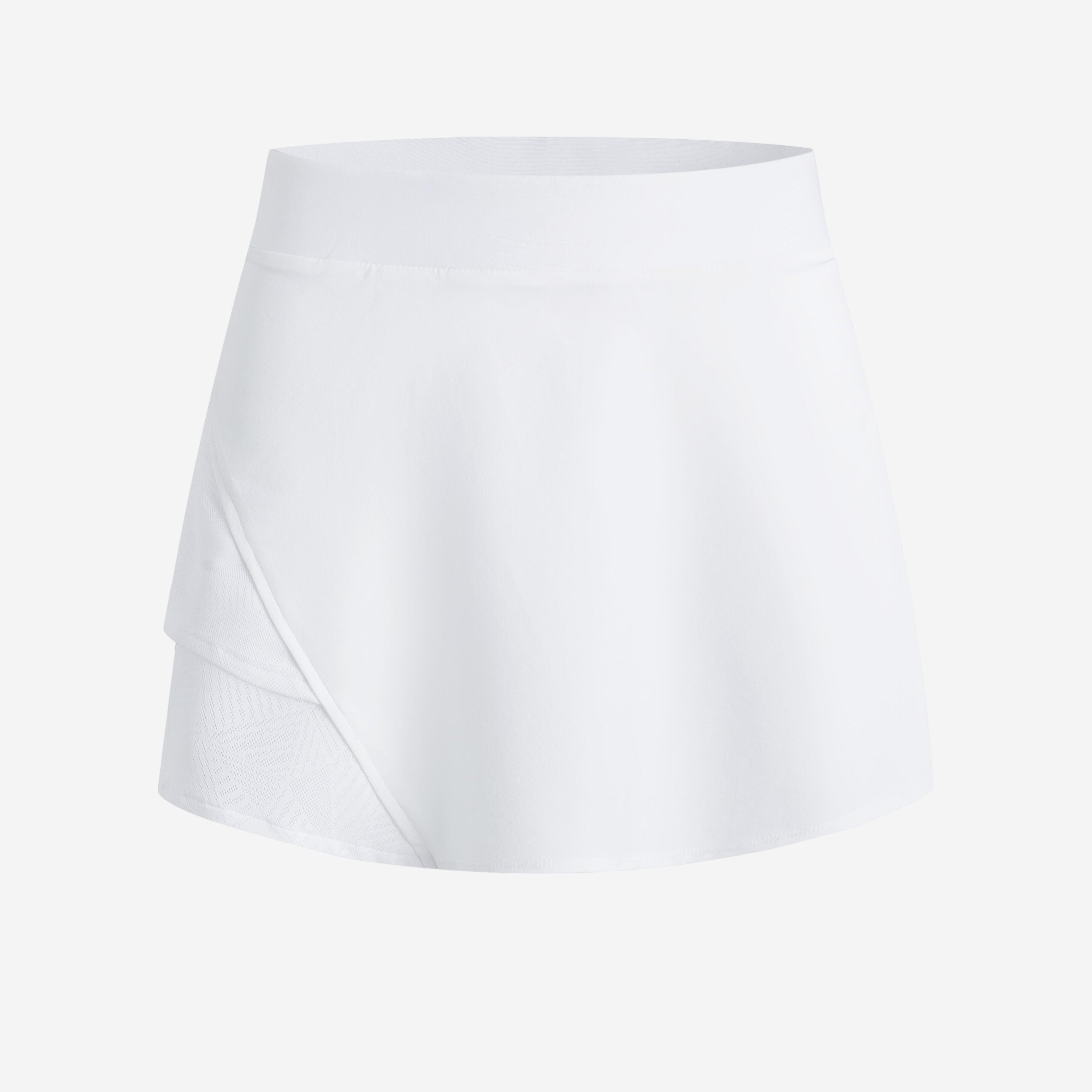 Perfly Badmintonrock 560 Damen weiss