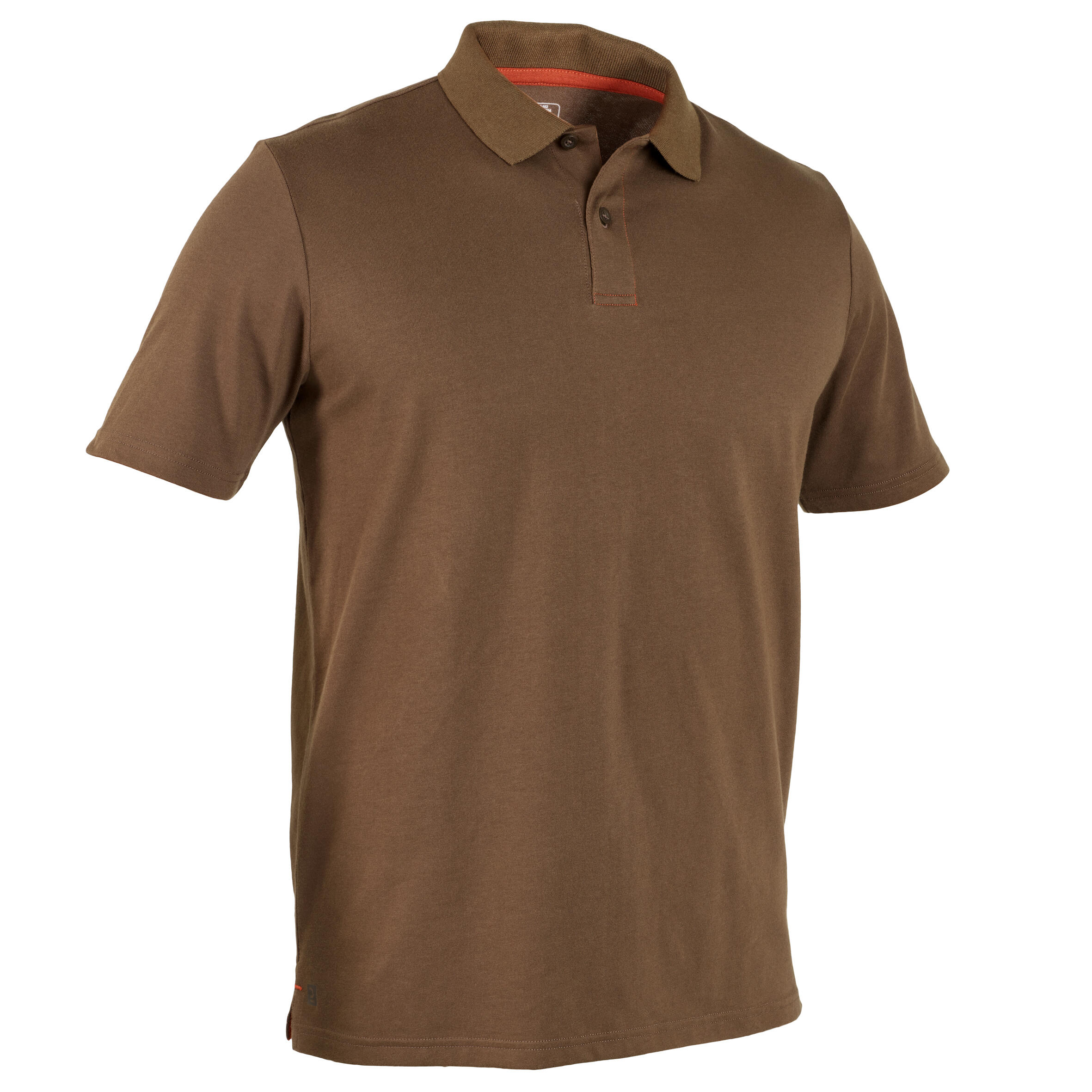 Solognac Jagd-Poloshirt 100 atmungsaktiv braun