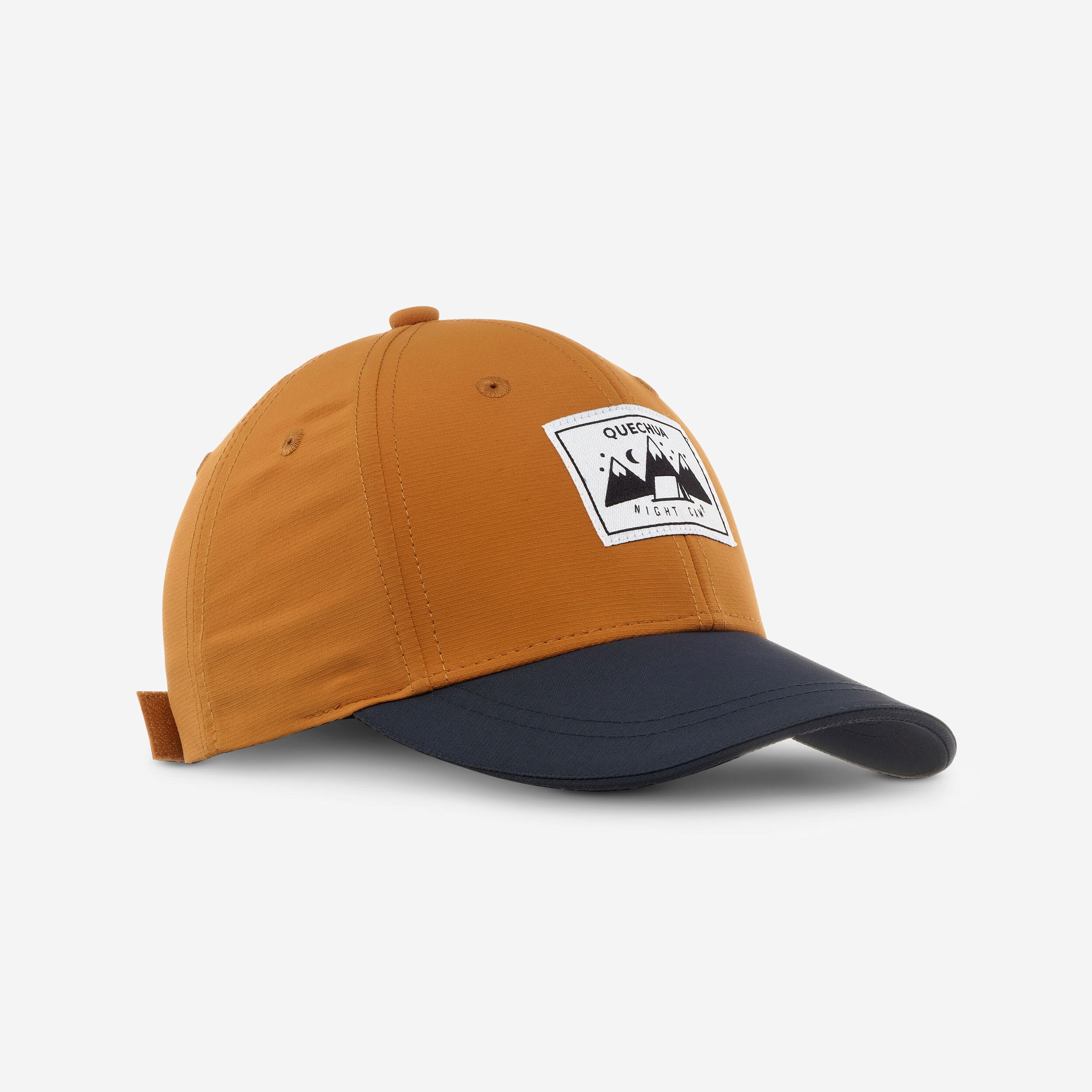 Quechua Schirmmütze Cap Bergwandern MH100 Kleinkind braun