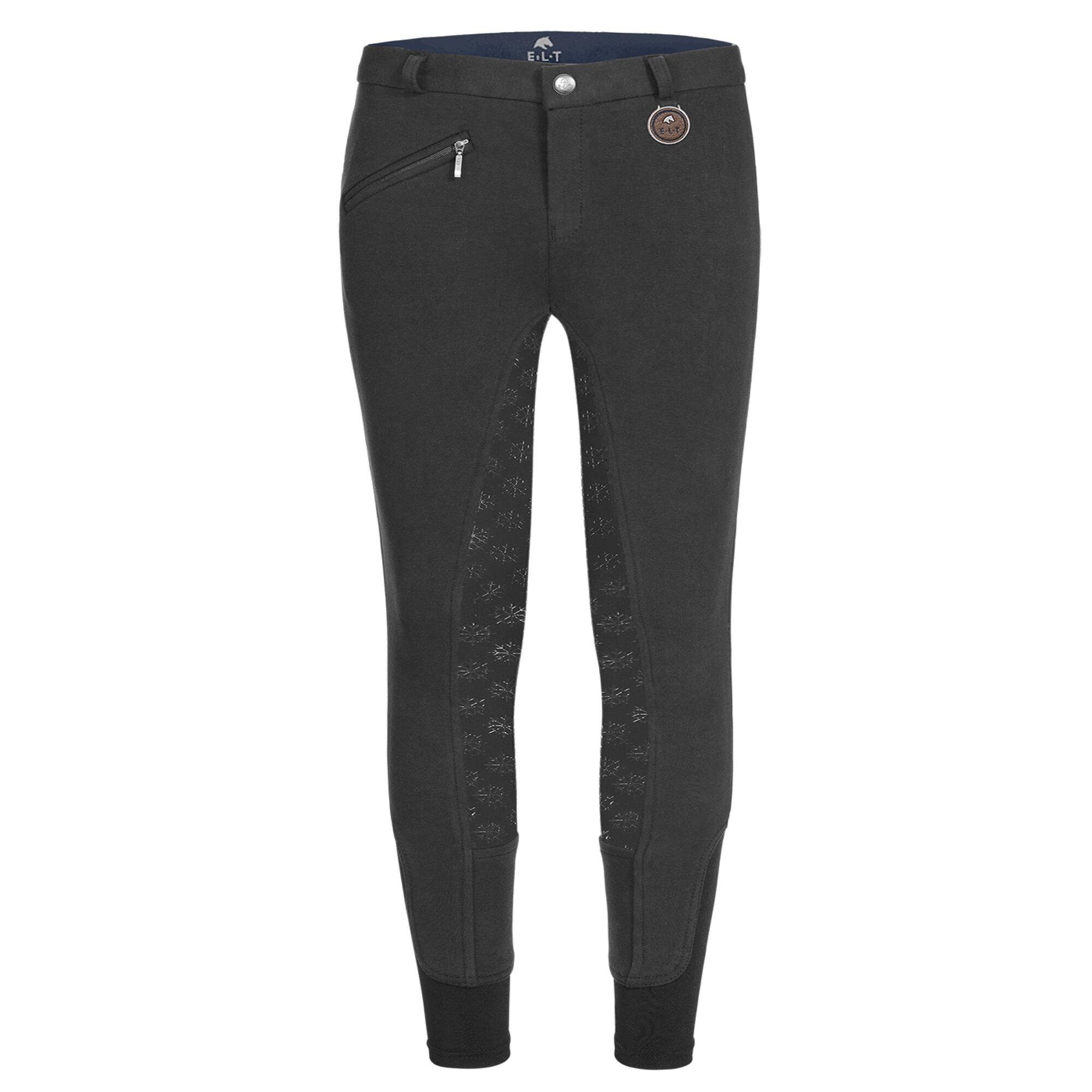 Waldhausen Winter-Reithose Waldhausen Vollbesatz Full Grip Kinder schwarz