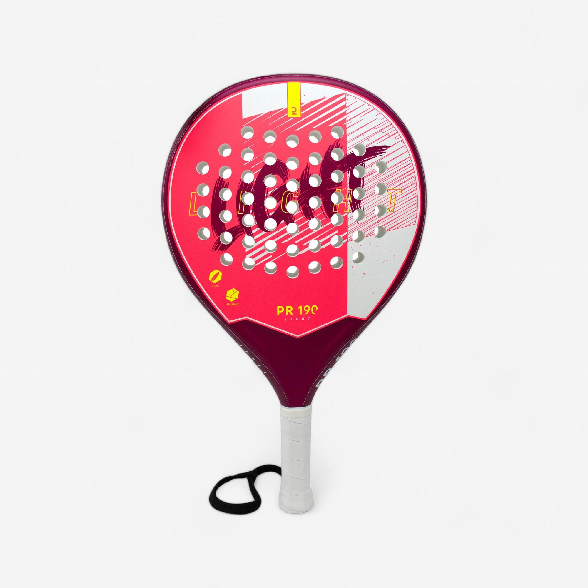 Kuikma Padelschläger - PR 190 Light schwarz/blau