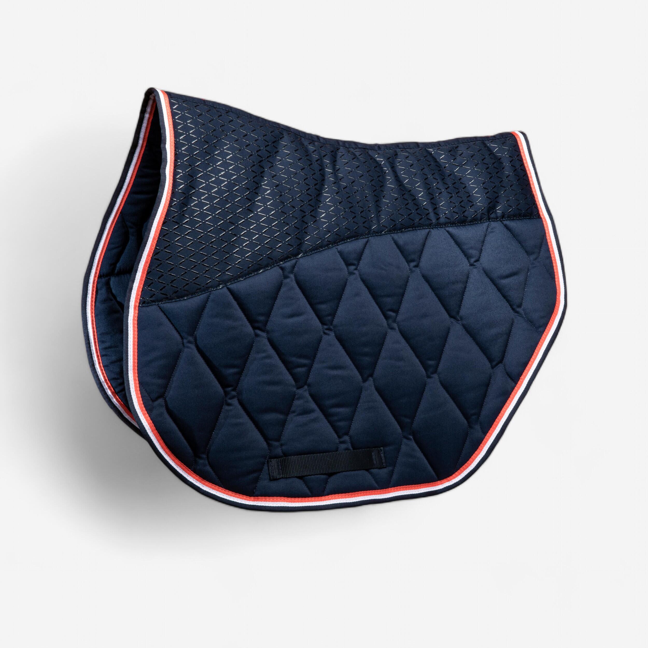 Fouganza Schabracke 500 Pony/Pferd marineblau