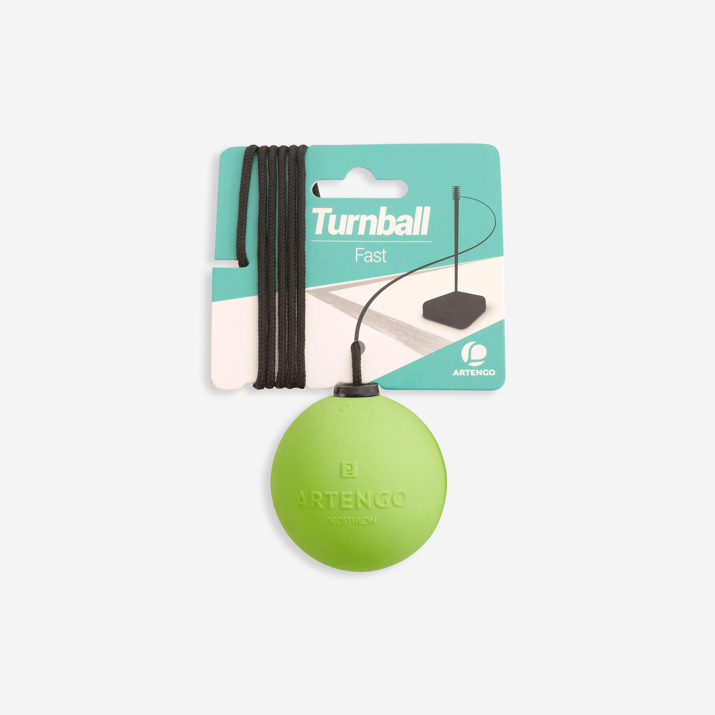 Artengo Speedball „Turnball Fast Ball“ Gummi gelb