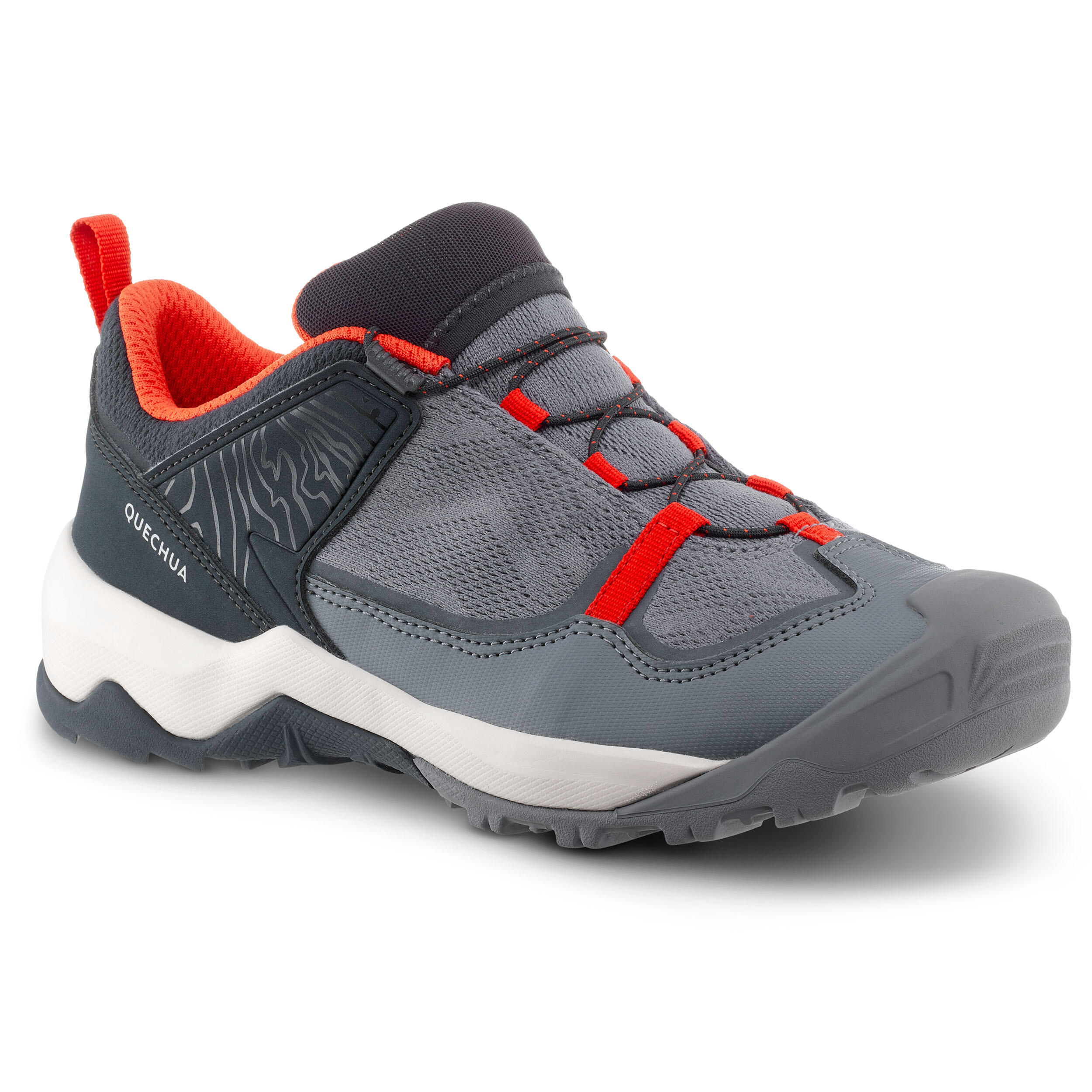 Quechua Wanderschuhe Crossrock Schnellschnürung Kinder Gr. 35–38