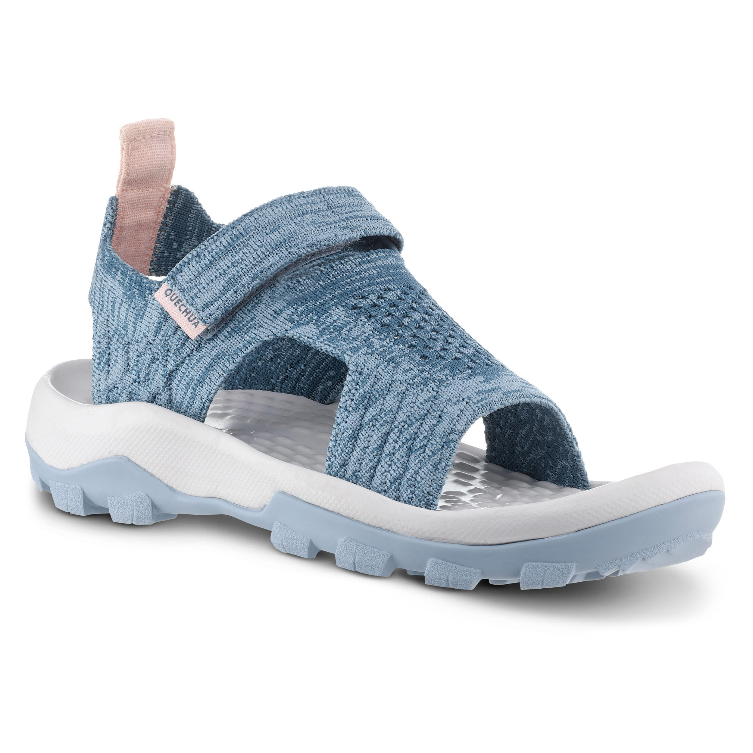 Quechua Wandersandalen MH120 Kinder Gr. 28–39 blaugrau