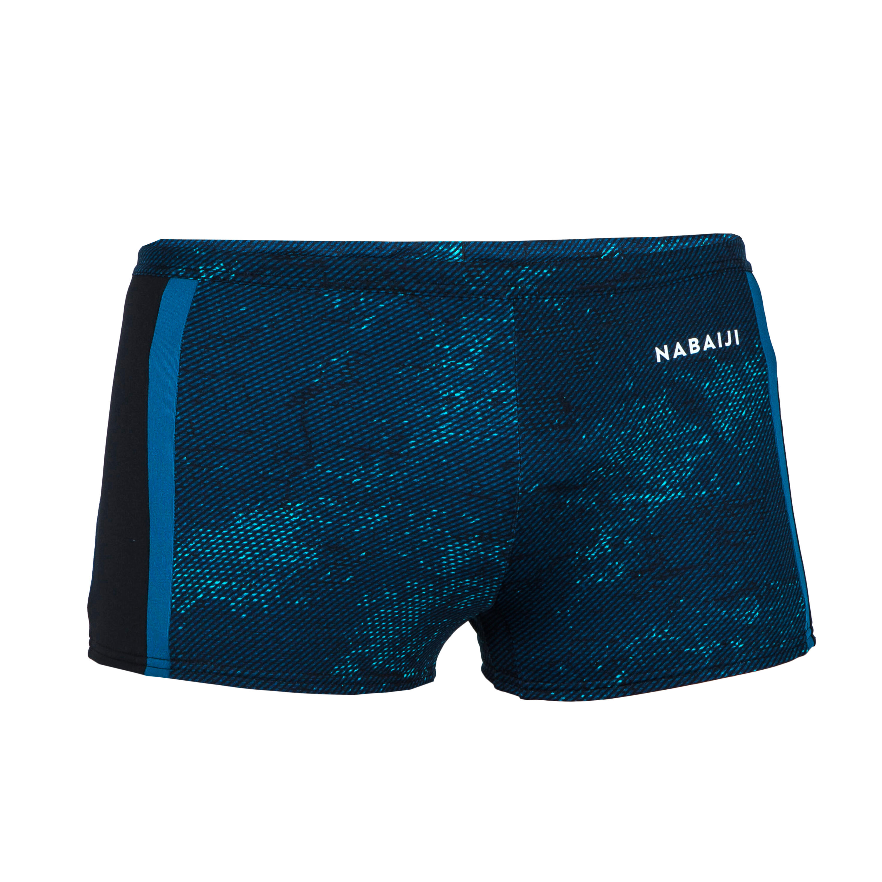 Nabaiji Badehose Boxer Yoko Herren schwarz/blau