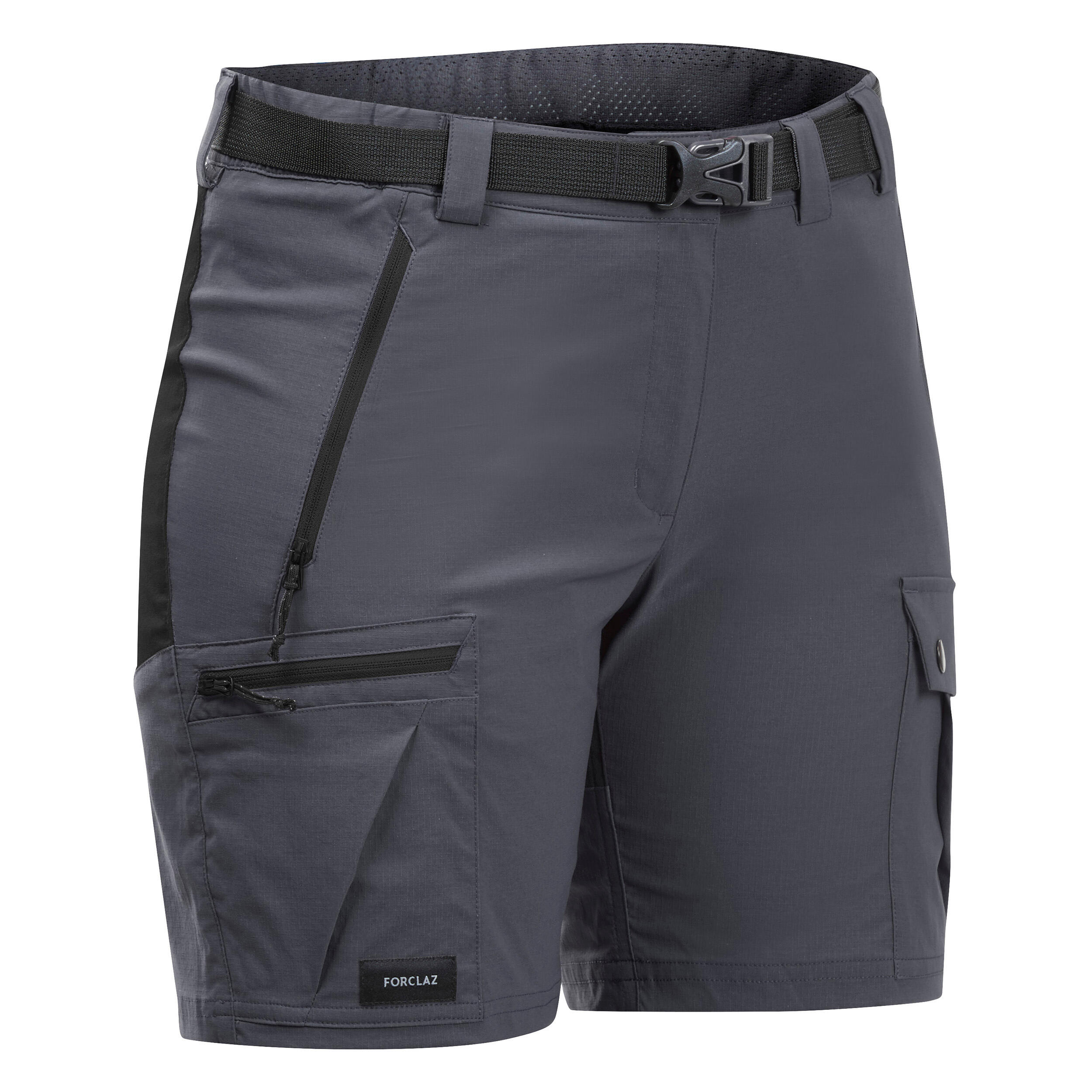 Forclaz Trekkingshorts Bergtrekking MT500 Damen schwarz