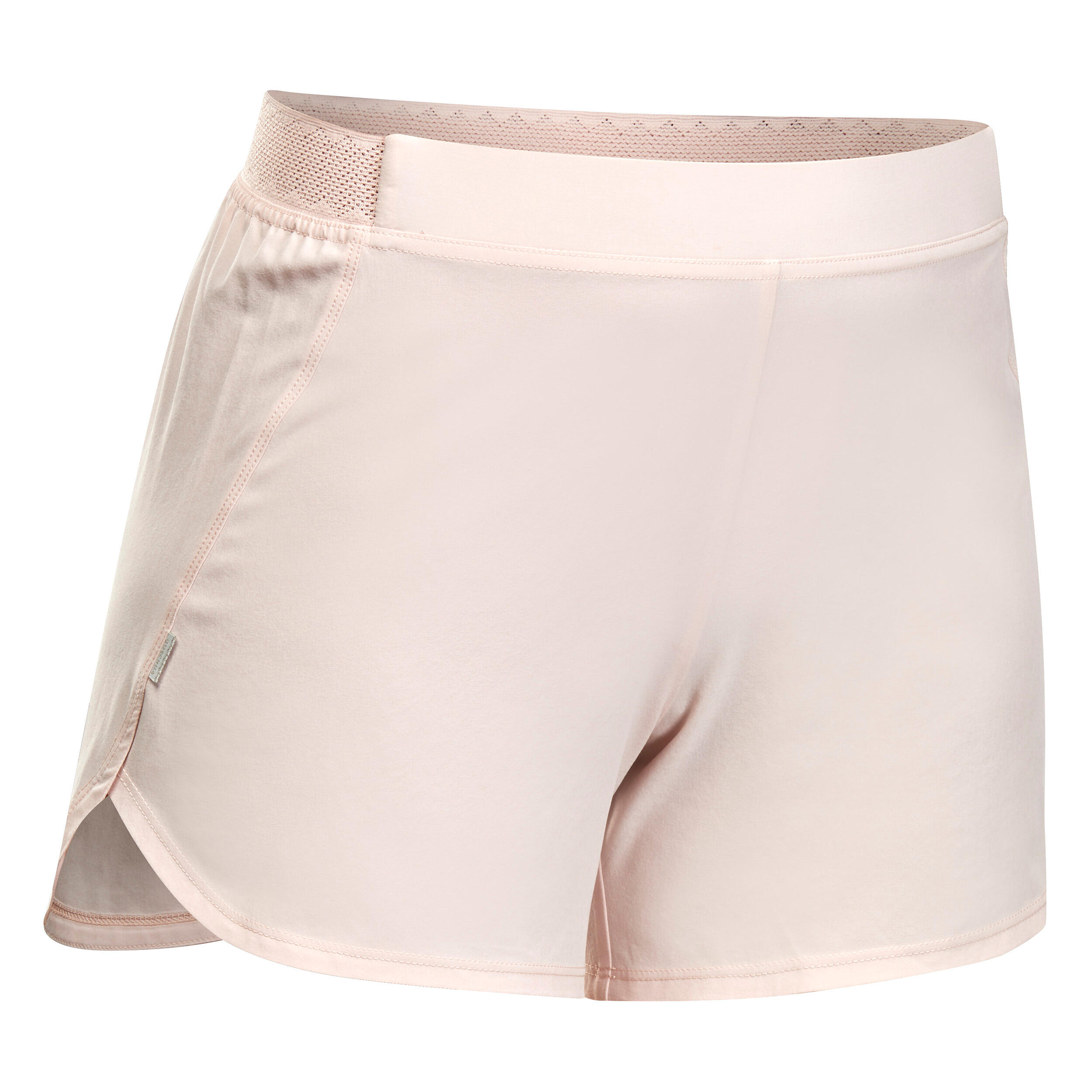 Quechua Shorty-Unterzieher für Wanderröcke Naturwandern Damen rosa