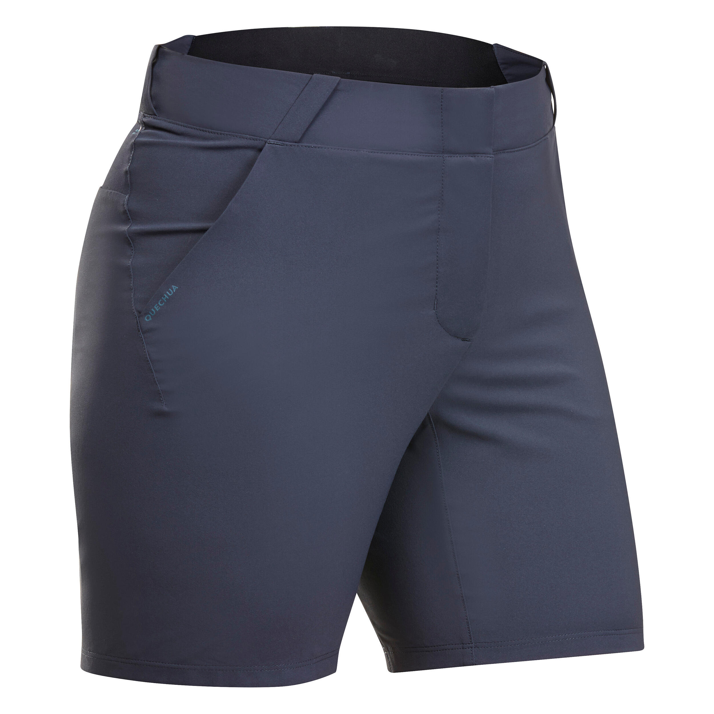 Quechua Wandershorts Bergwandern MH100 Damen marineblau