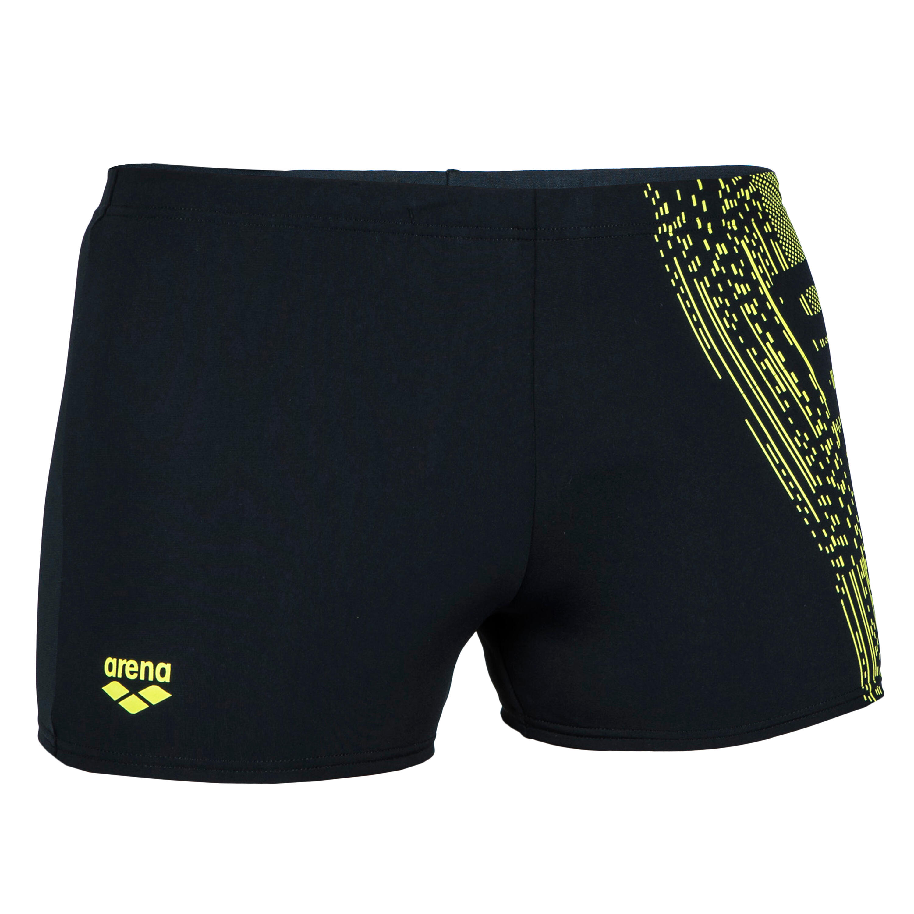 Arena Badehose Boxer Arena schwarz/grau