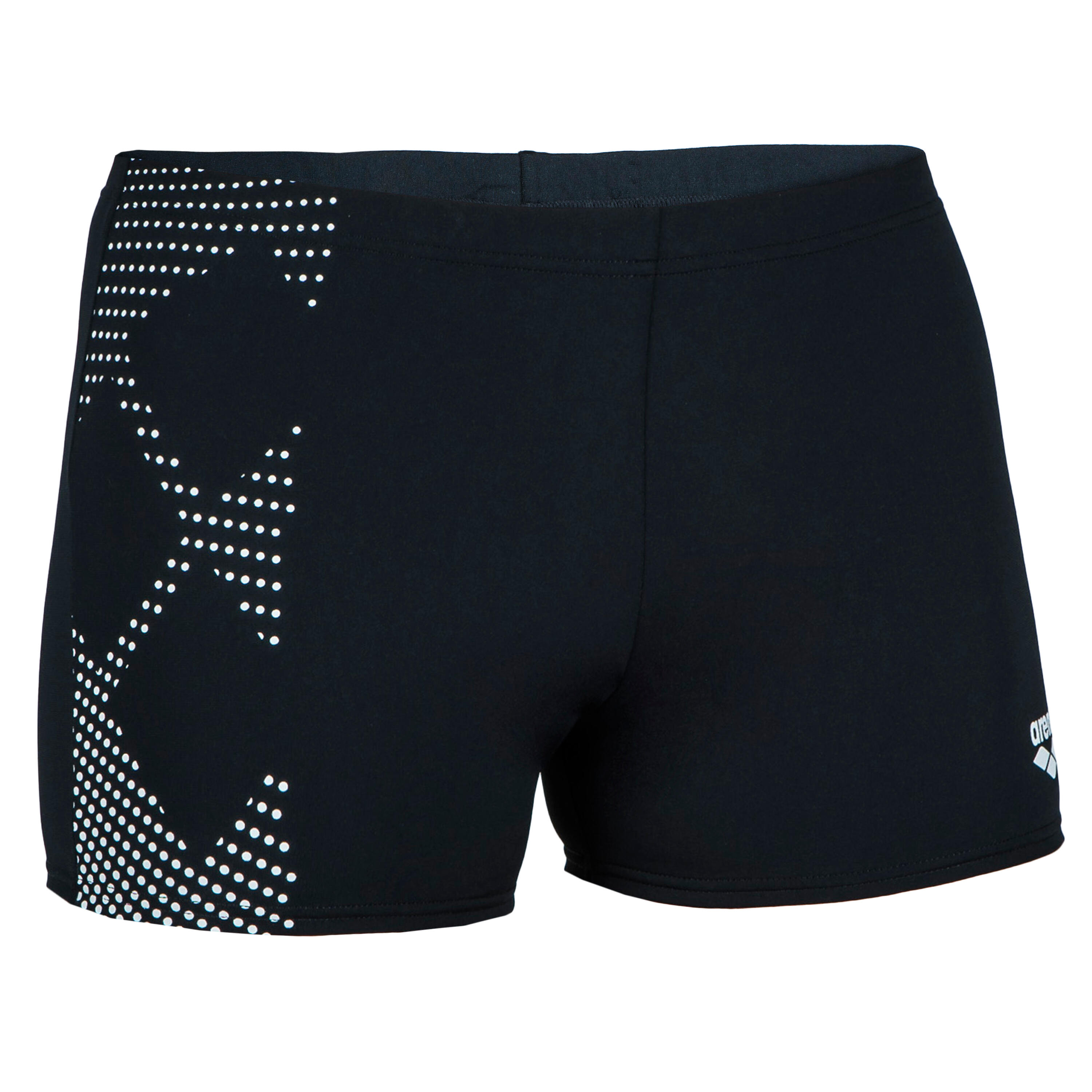 Arena Badehose Boxer Arena schwarz/grau