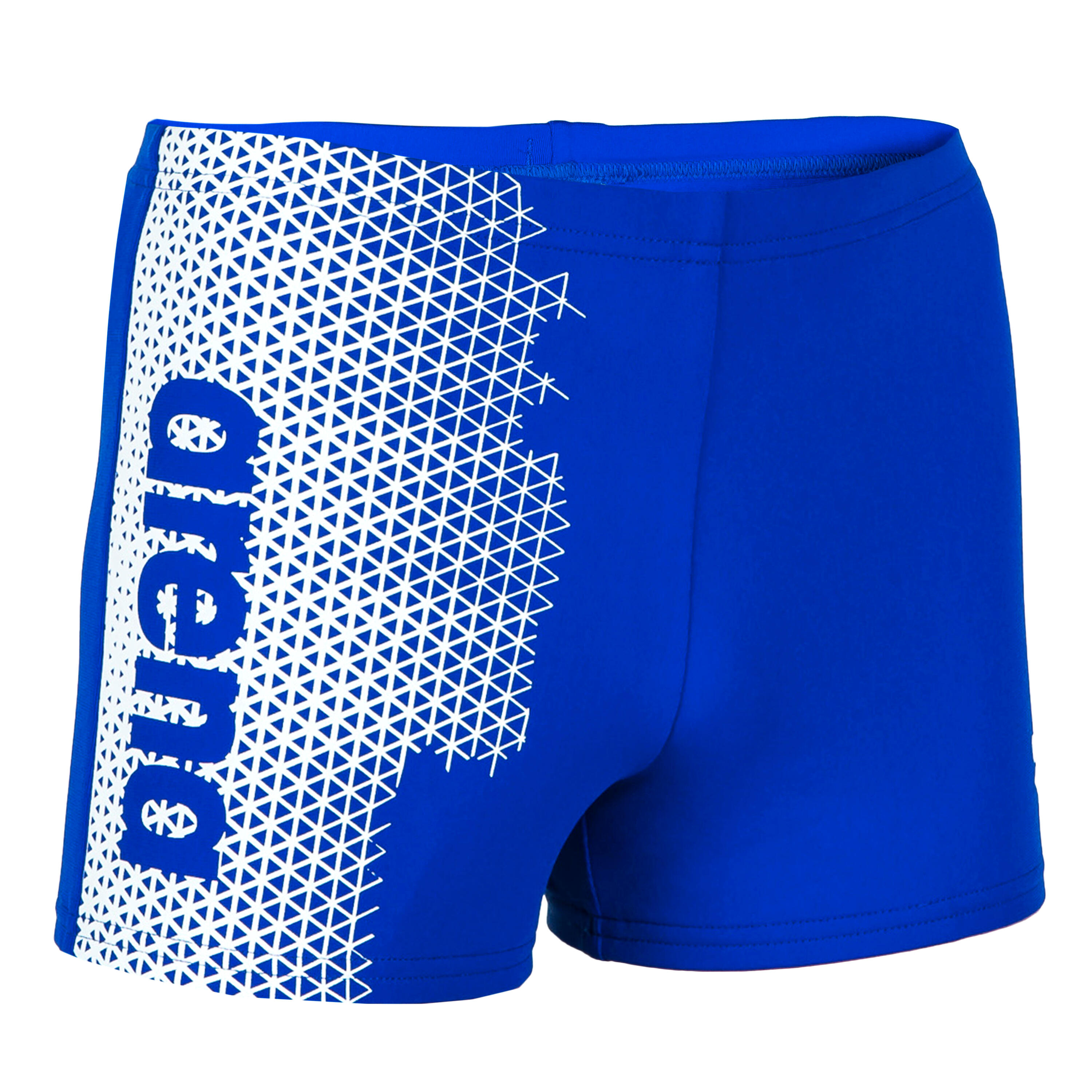 Arena Badehose Boxer Arena Jungen blau/weiss