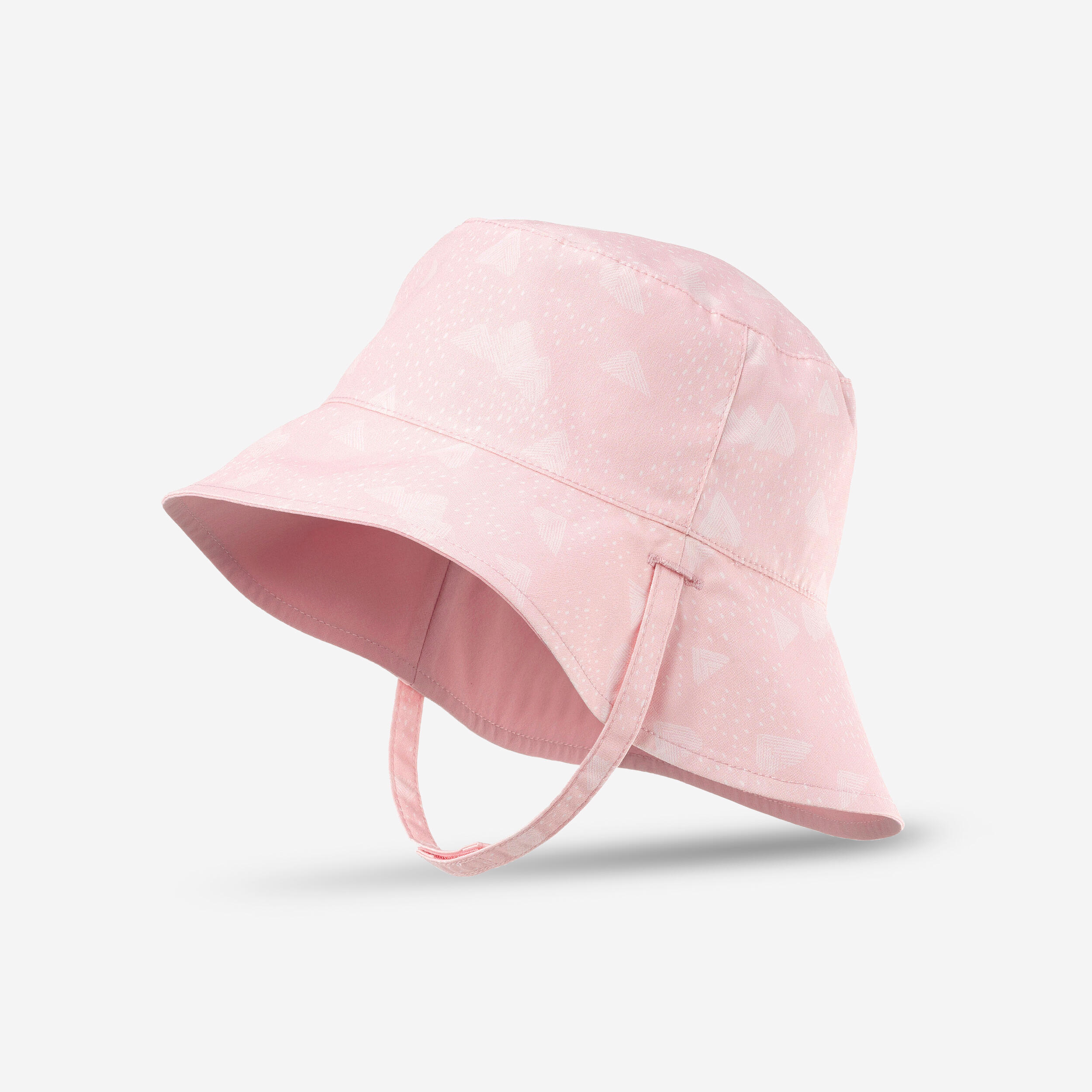 Quechua Hut UV-Schutz Bergwandern MH100 Kinder rosa
