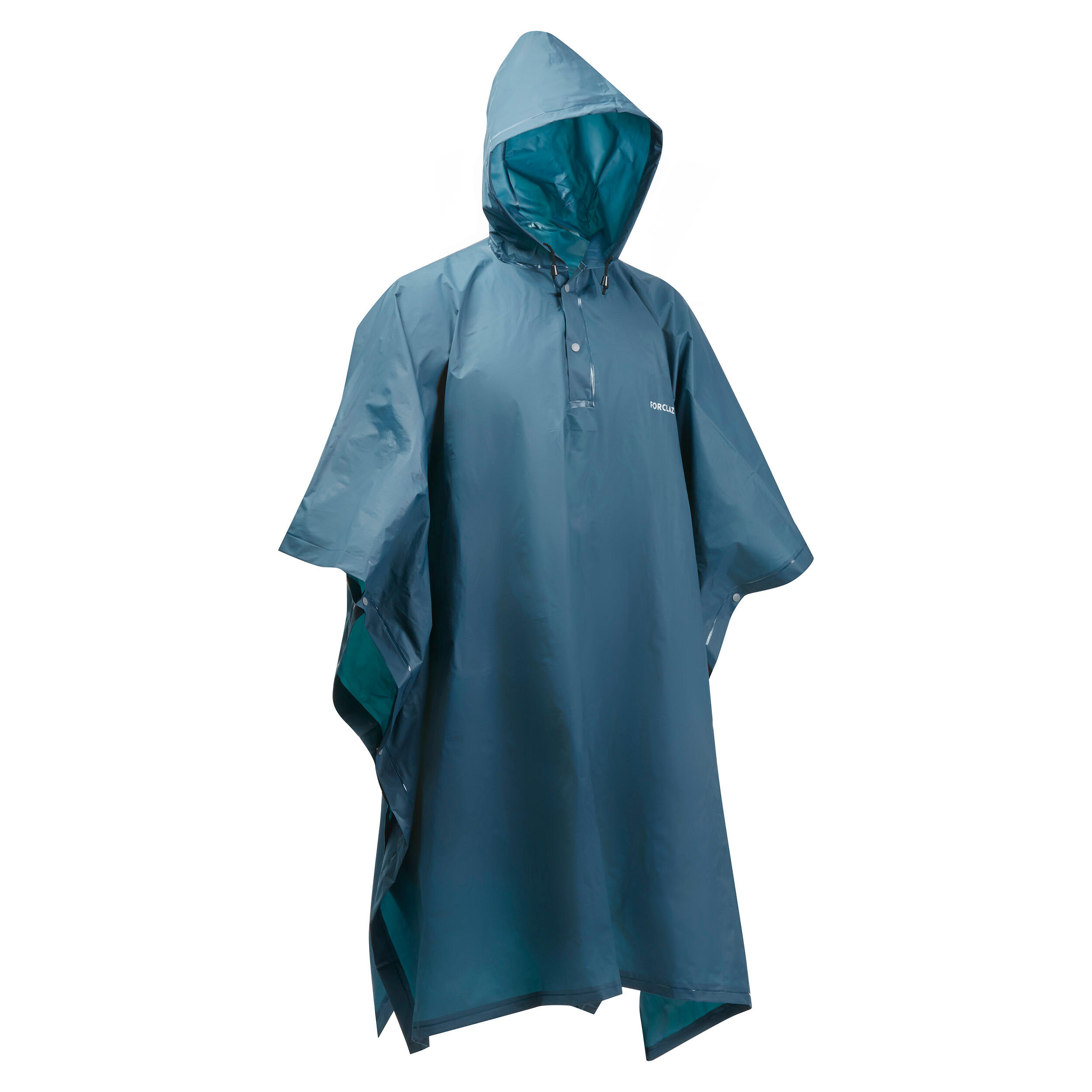 Forclaz Poncho Regencape 50 10 Liter türkis