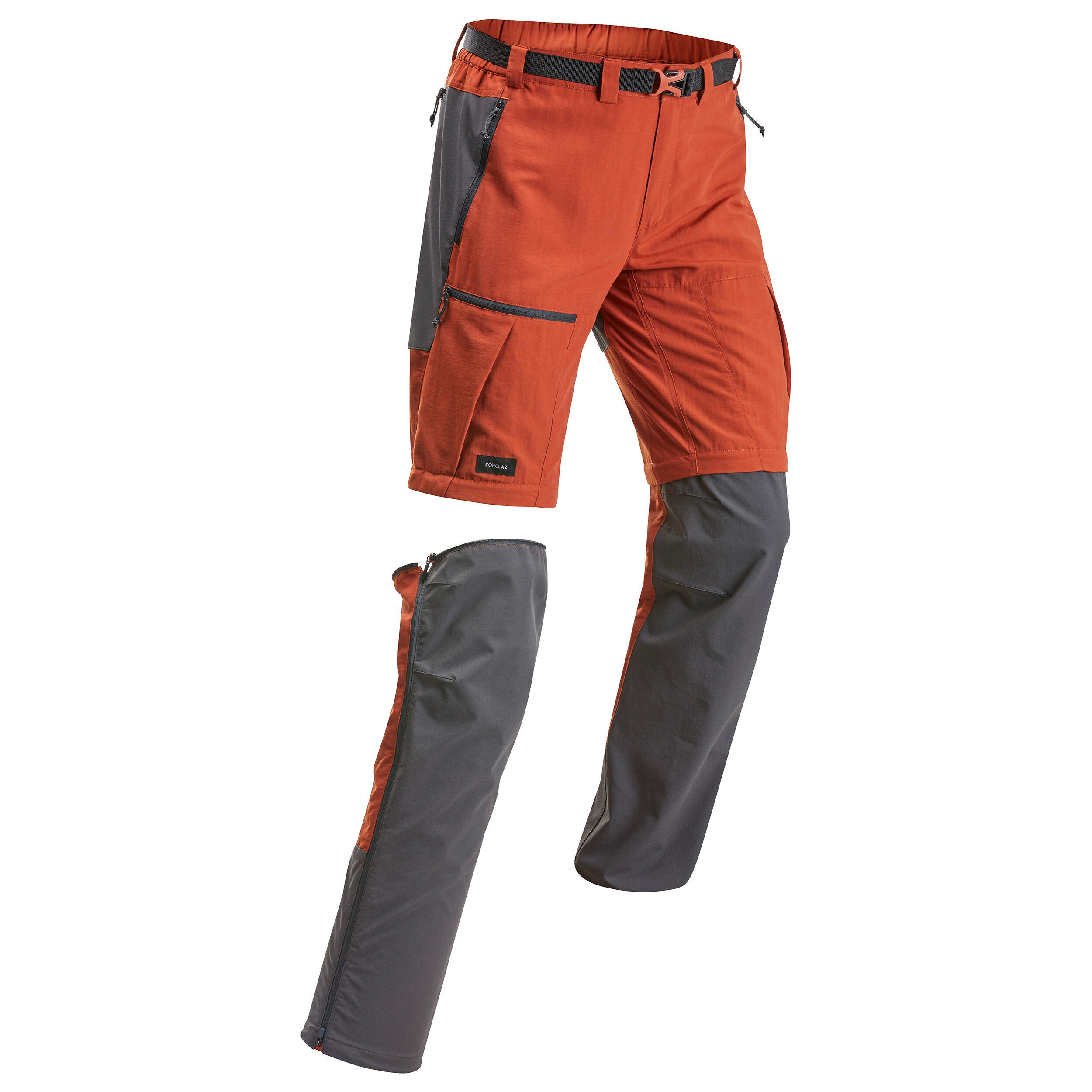 Forclaz Zip-Off-Hose Bergtrekking MT500 2-in-1 robust Herren