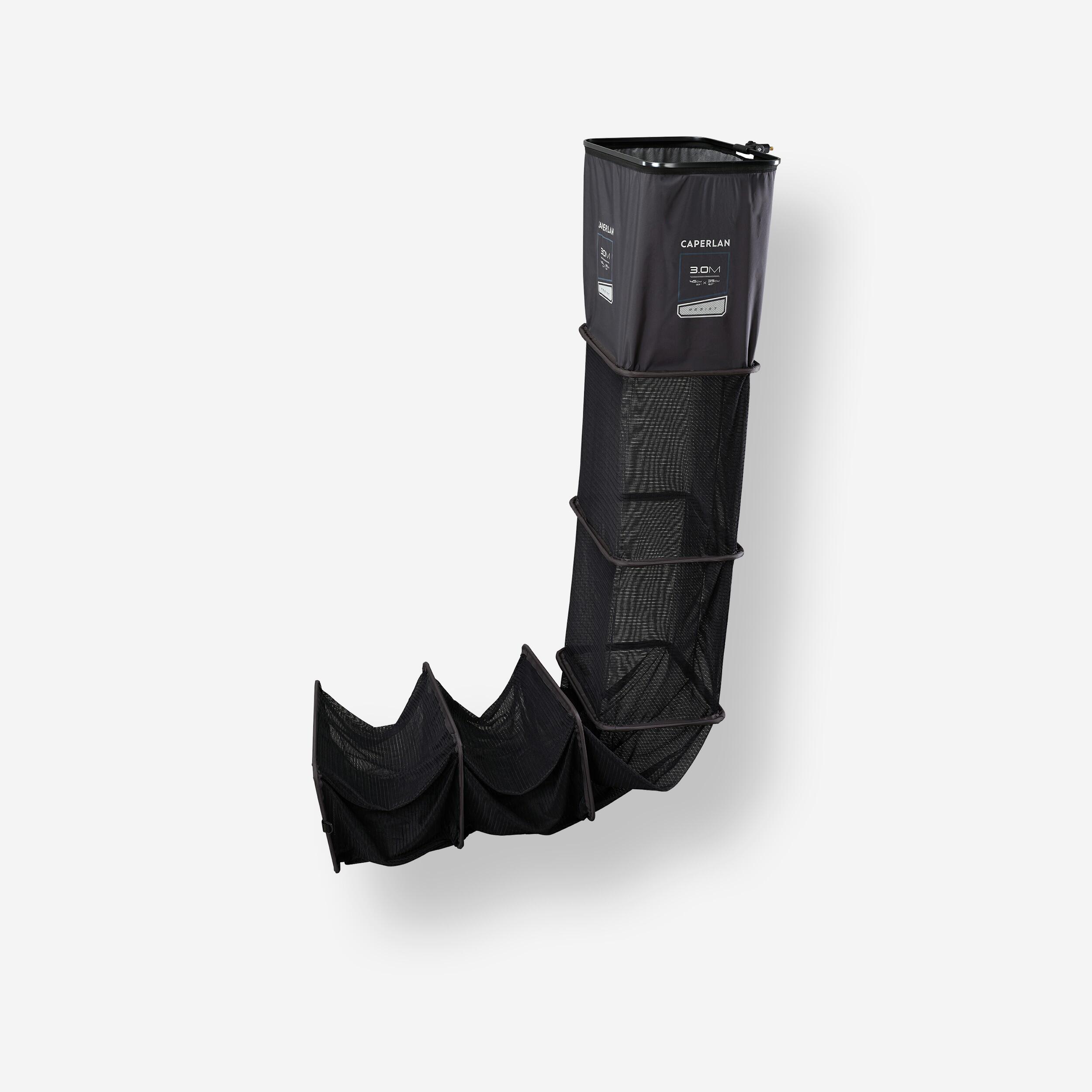 Caperlan Kescher rechteckig robust für große Fische PF-KNT S 500 3 m