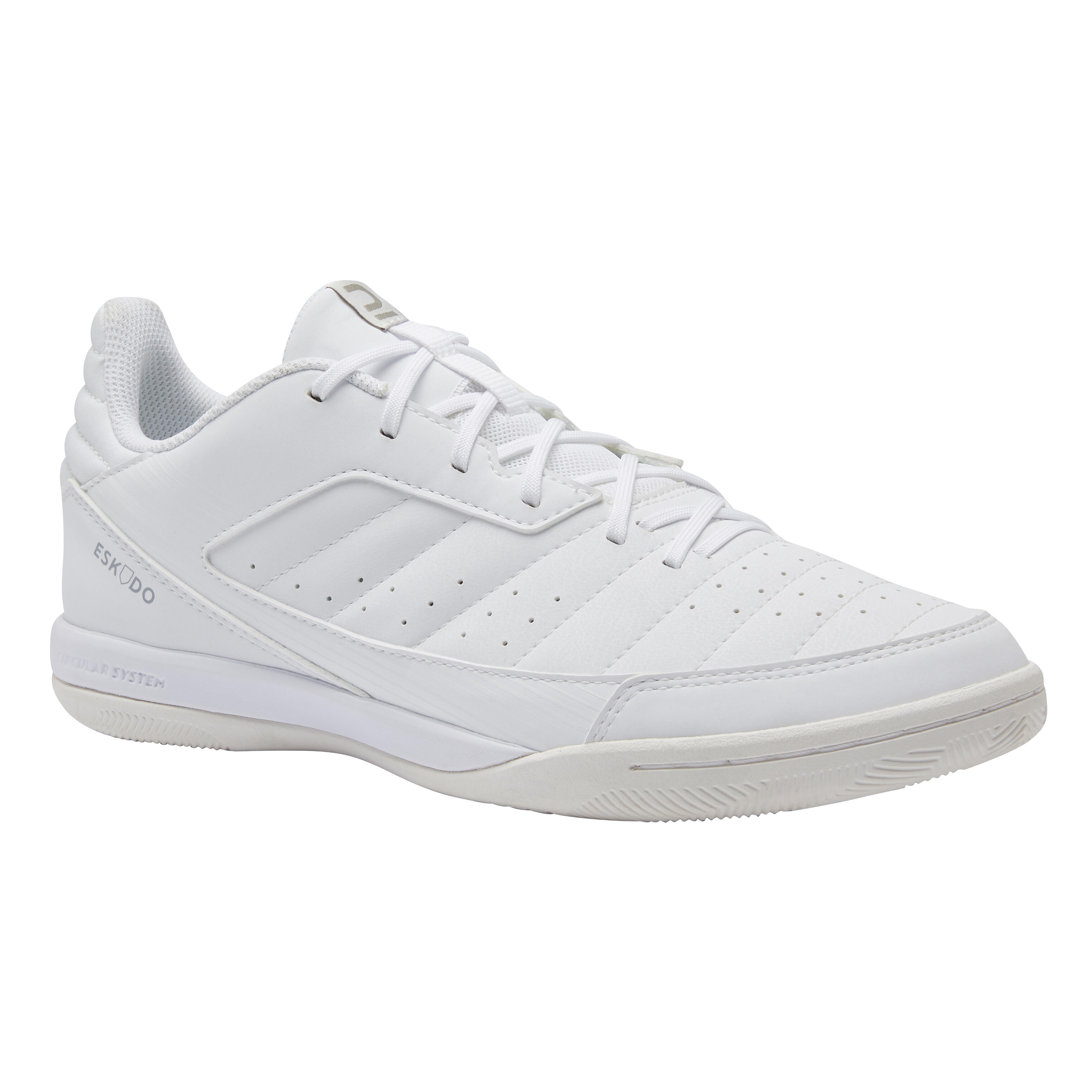 Kipsta Hallenschuhe Futsal Eskudo 500 weiss