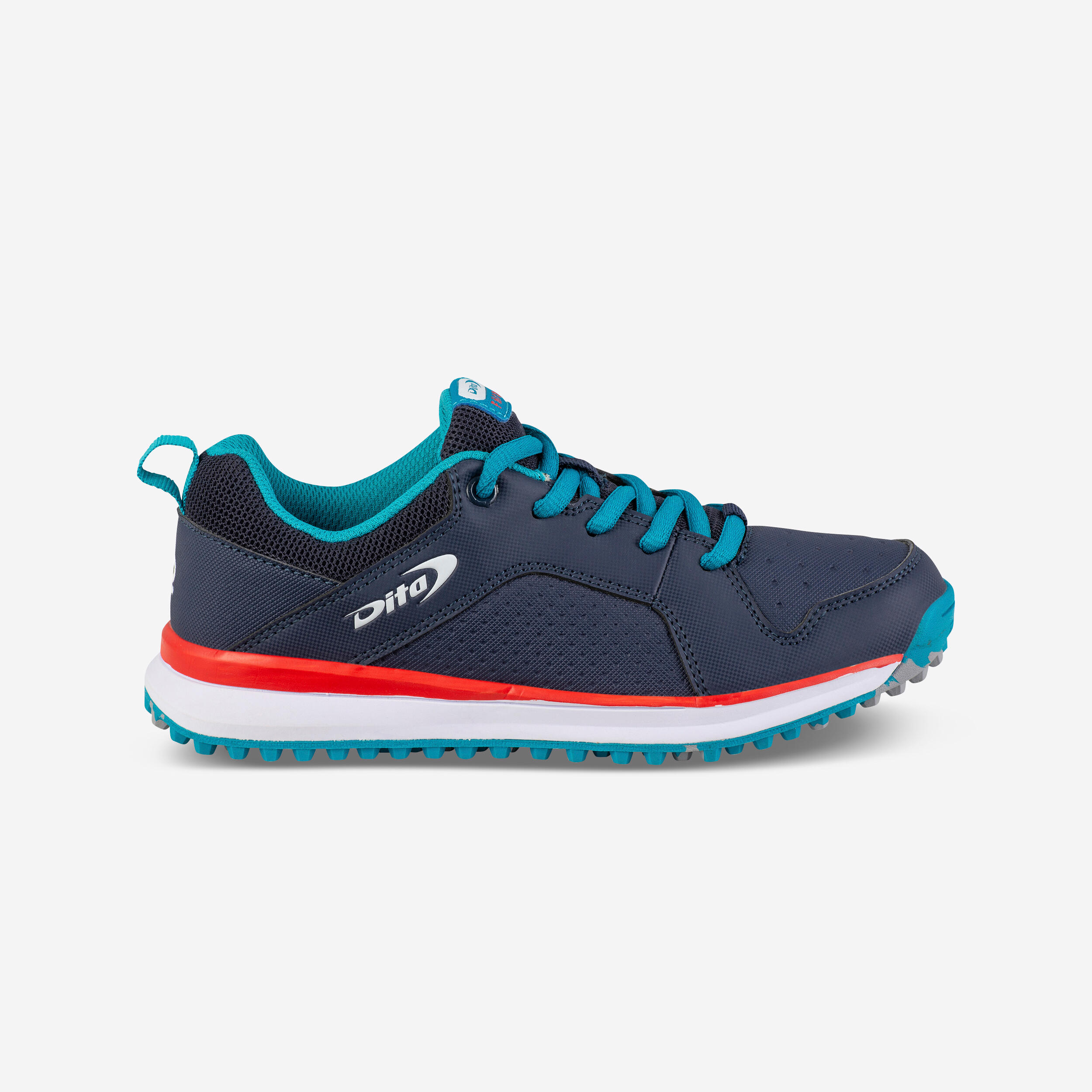 Dita Feldhockeyschuhe DT100 Kinder geringe bis mittlere Spielintensität blau
