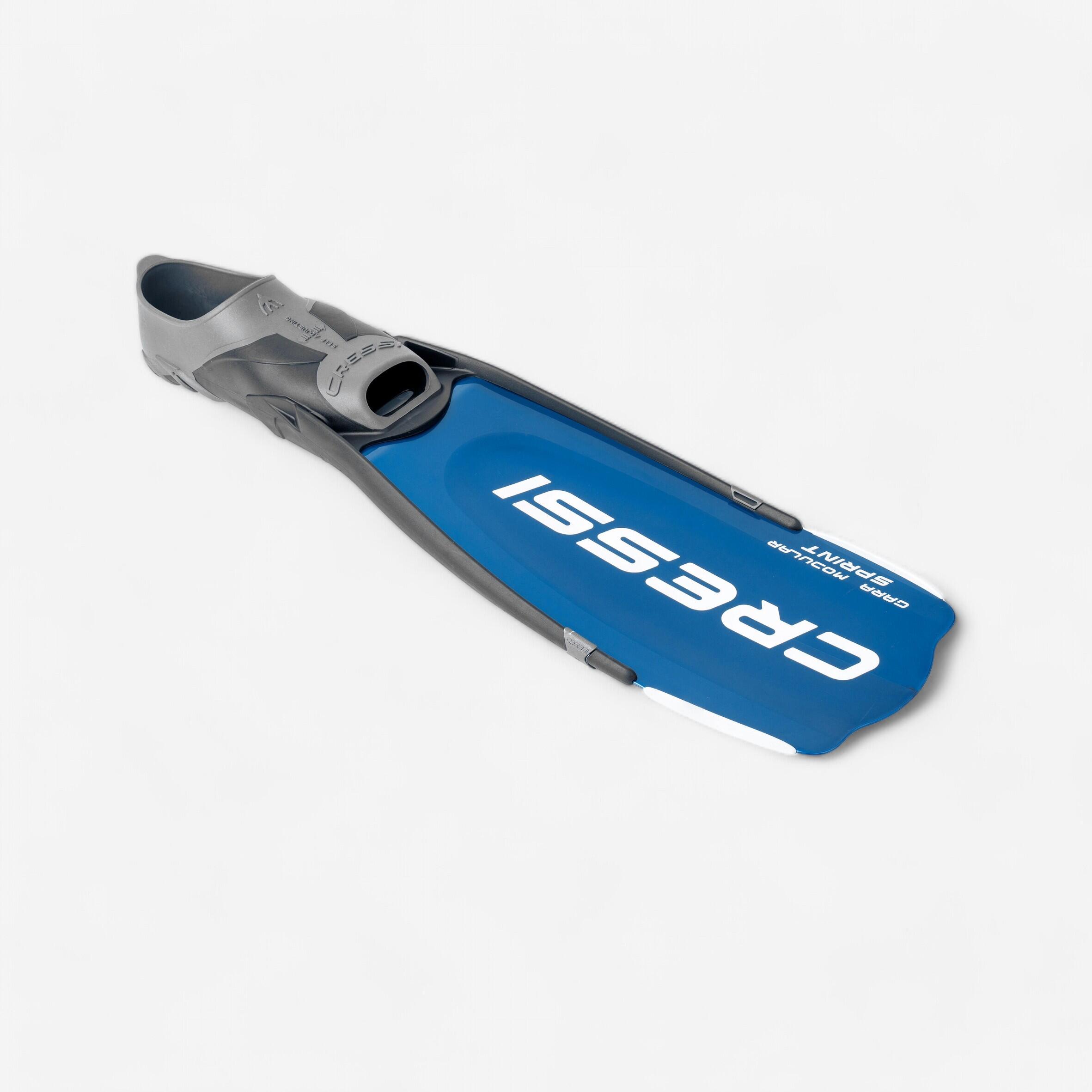 Cressi Tauchflossen Freediving Unisex Cressi Gara Modular Sprint blau Nery