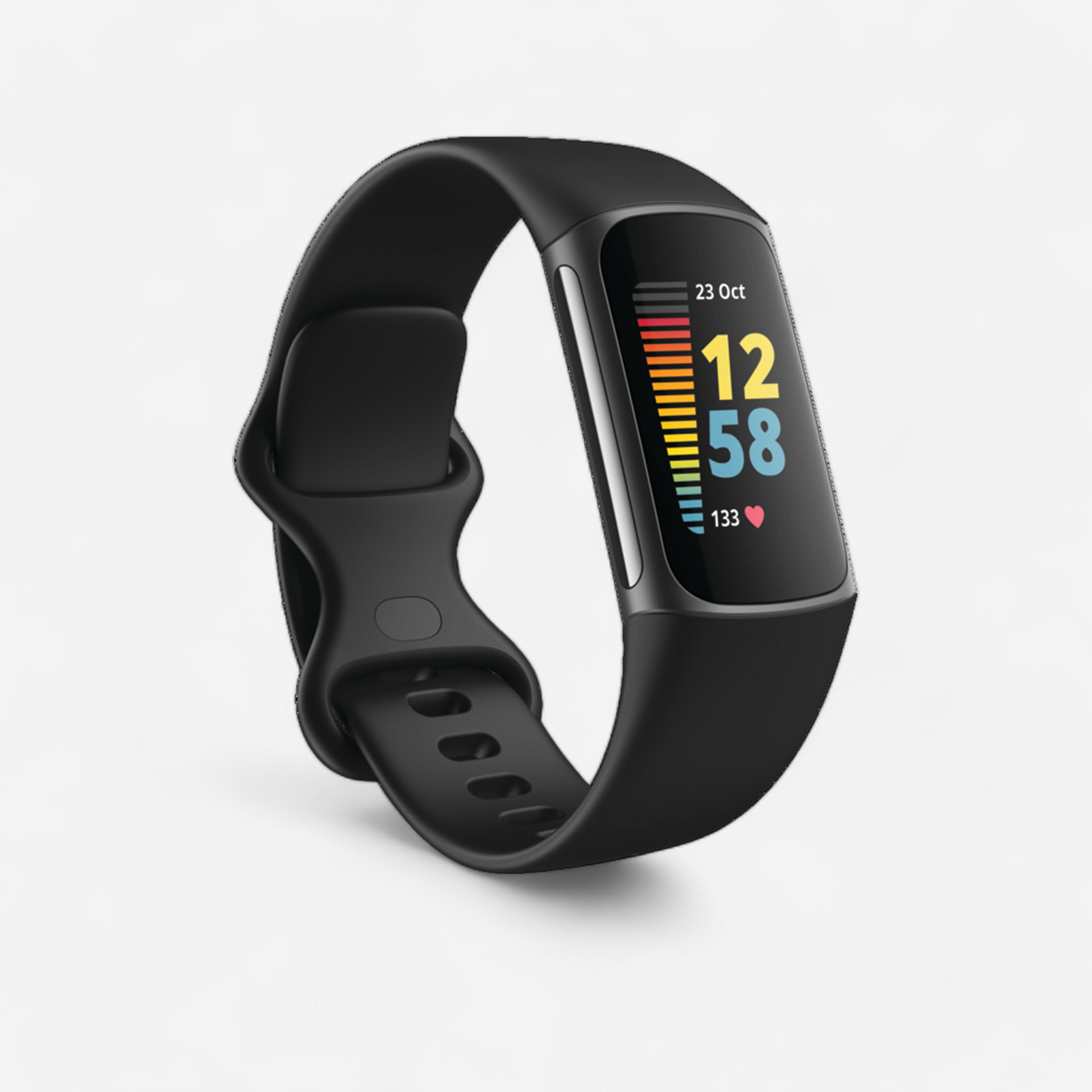Fitbit Fitness-Tracker Fitbit Sport/Gesundheit Charge 5 schwarz
