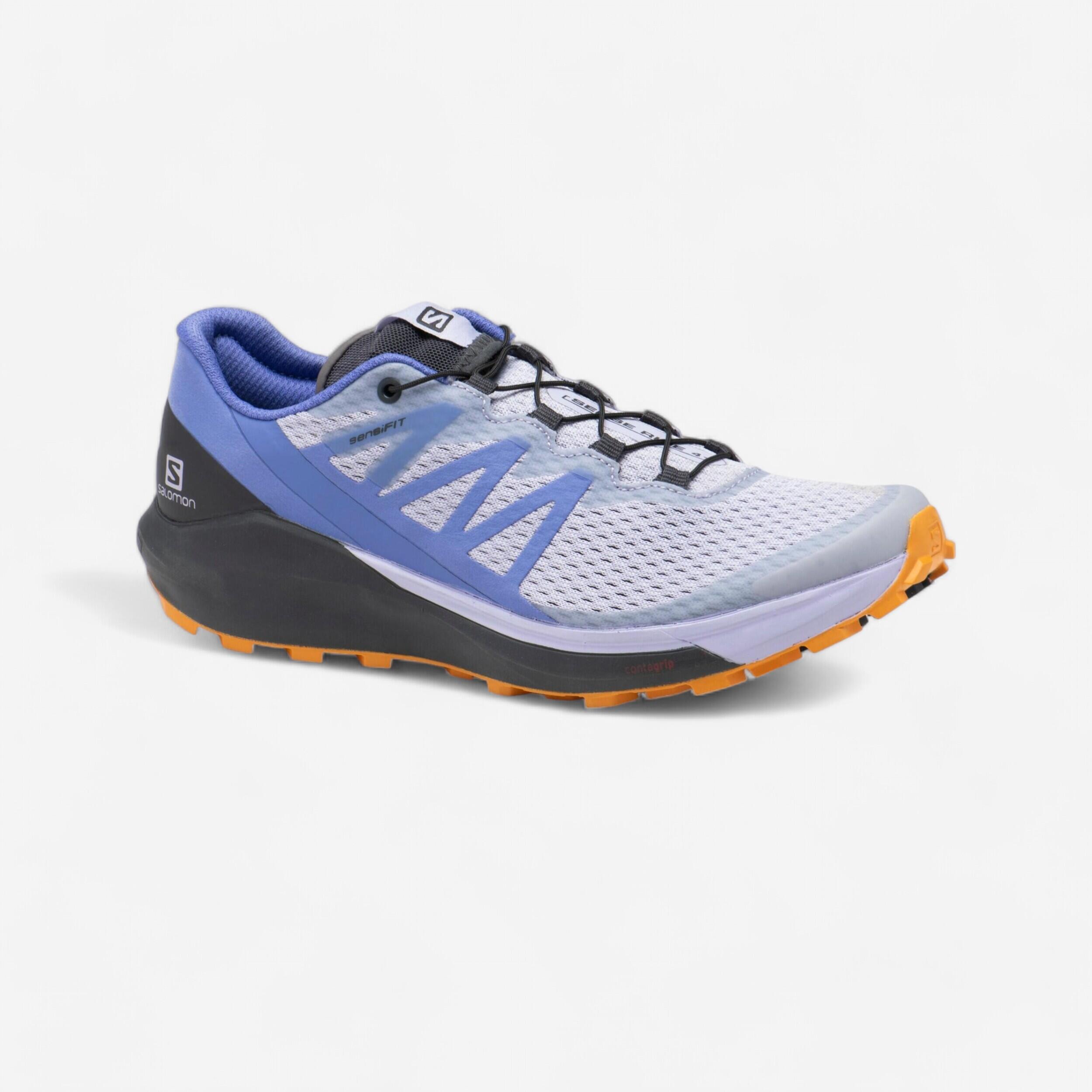 Salomon Laufschuhe Trail Salomon Sense Ride 4 Damen fliederfarben/schwarz