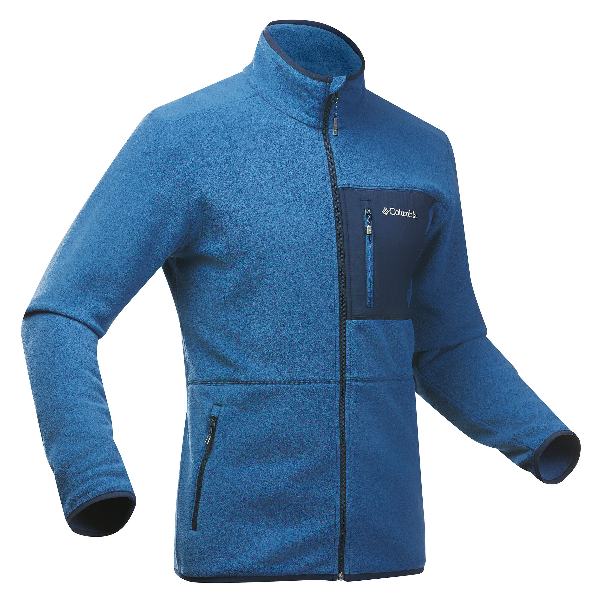 Columbia Fleecejacke Bergwandern Columbia Herren blau