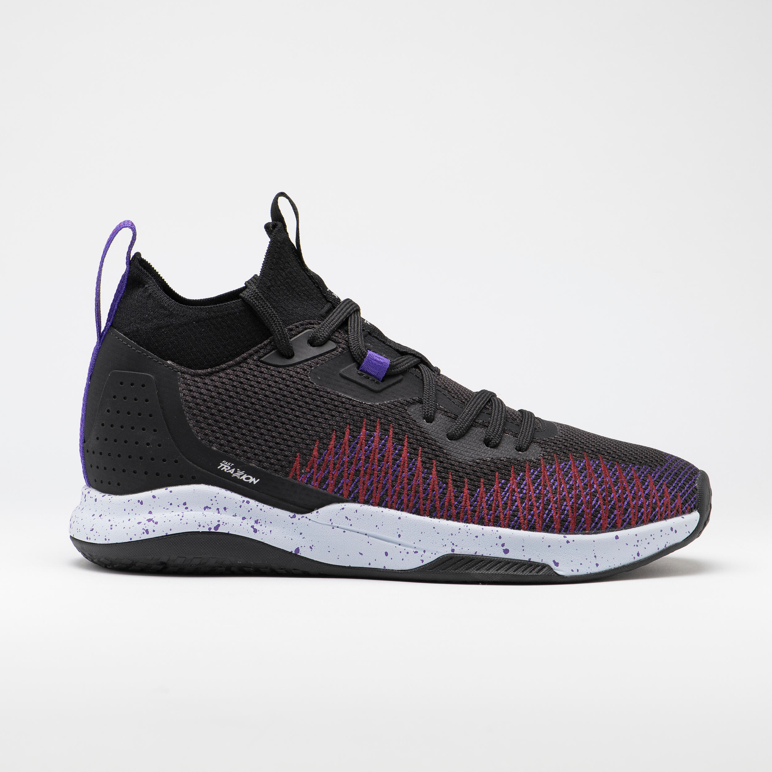 Tarmak Basketballschuhe Fast 500 Niedriger Schaft Damen Fortgeschrittene weiss/grün