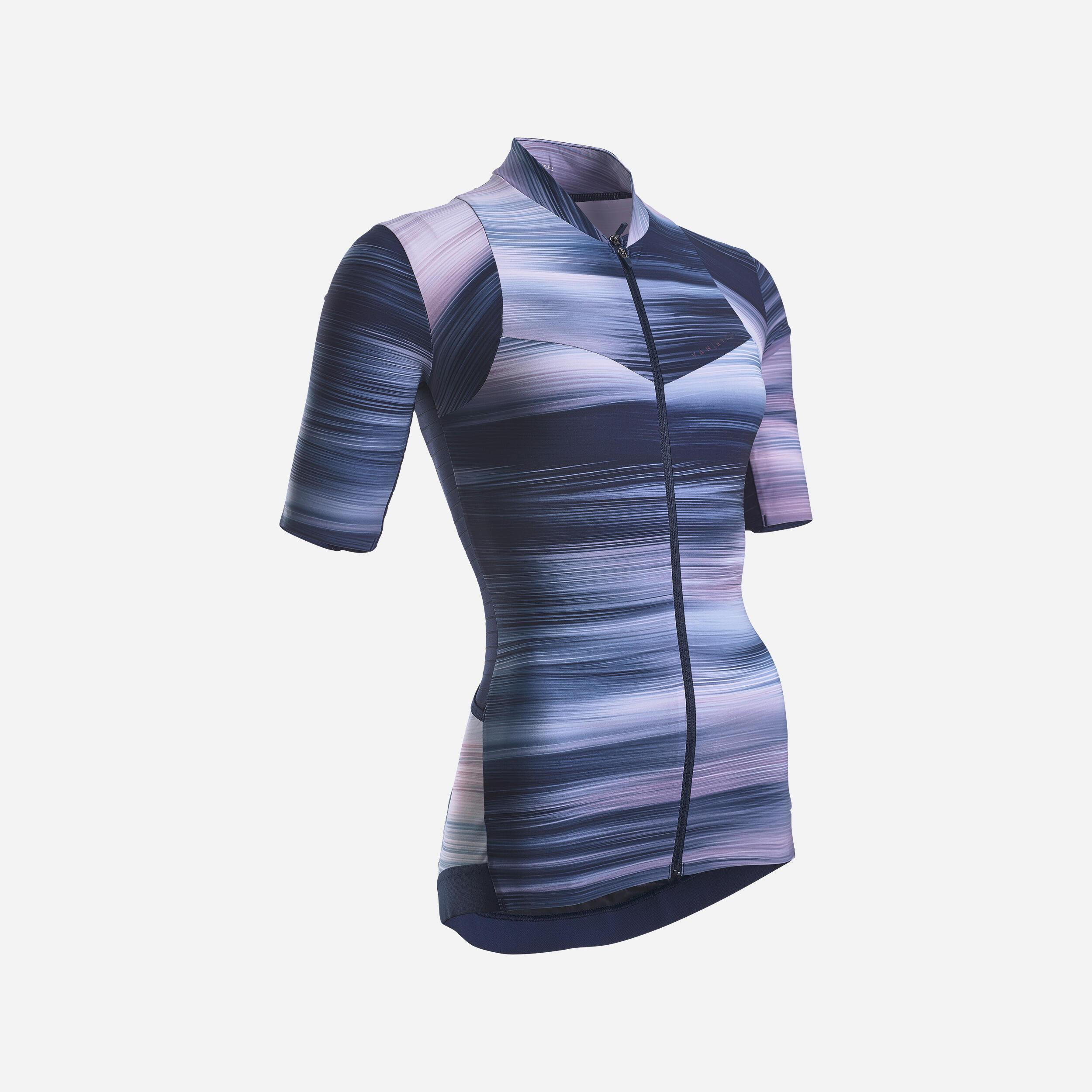 Van Rysel Fahrradtrikot kurzarm Rennrad RCR Damen lila