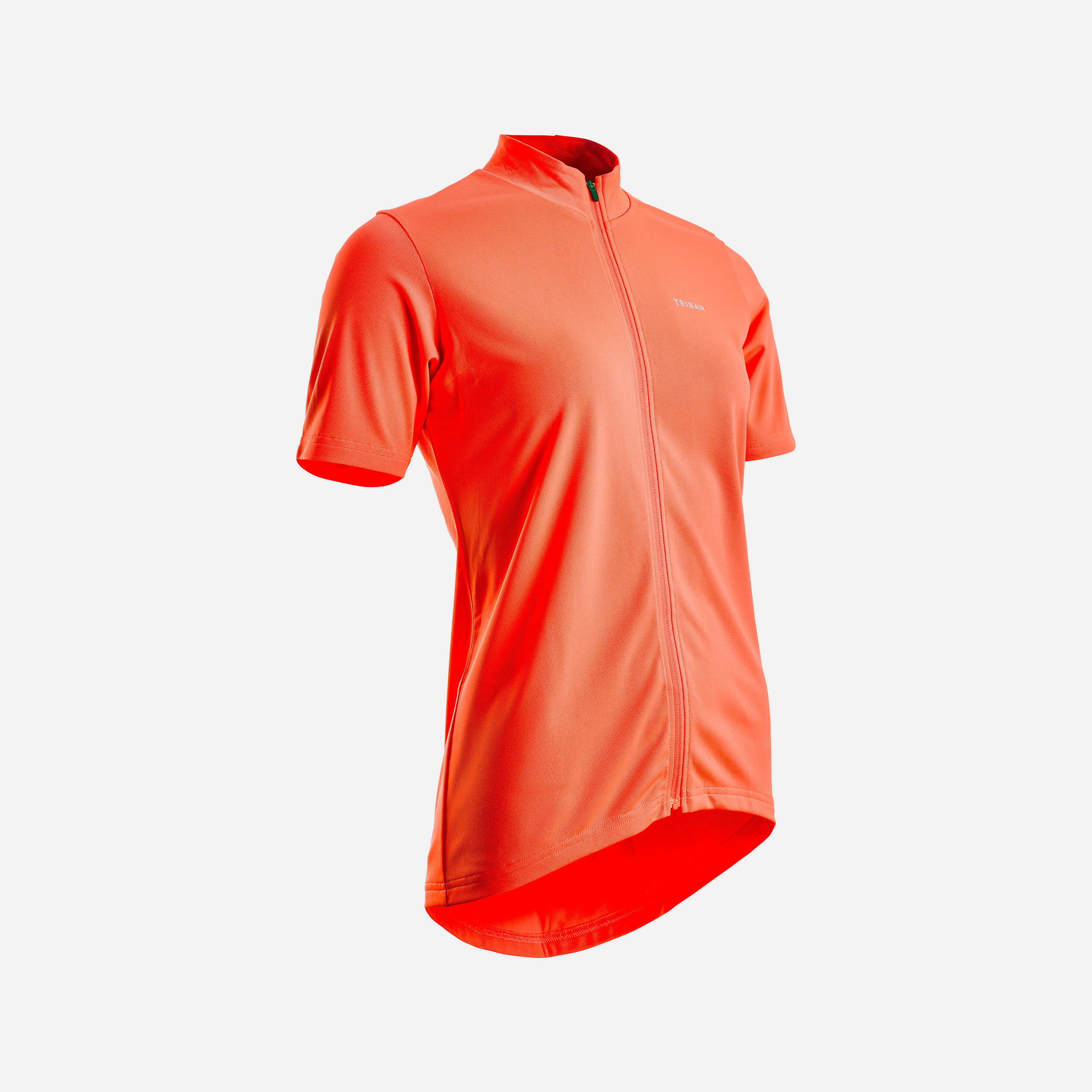 Van Rysel Radtrikot kurzarm 100 Damen rosa