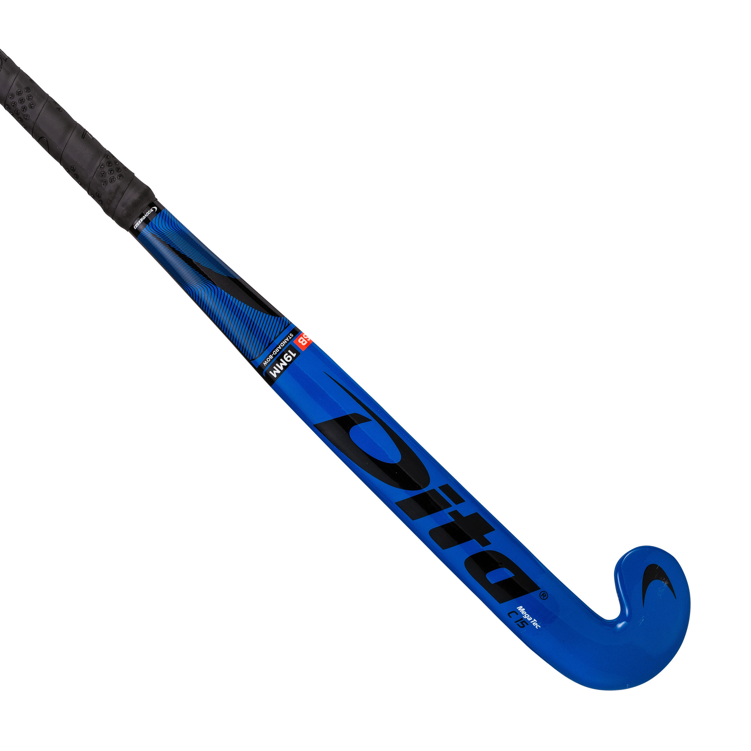 Dita Hockeyschläger Halle Kinder Einsteiger Holz Megatec blau/schwarz DITA