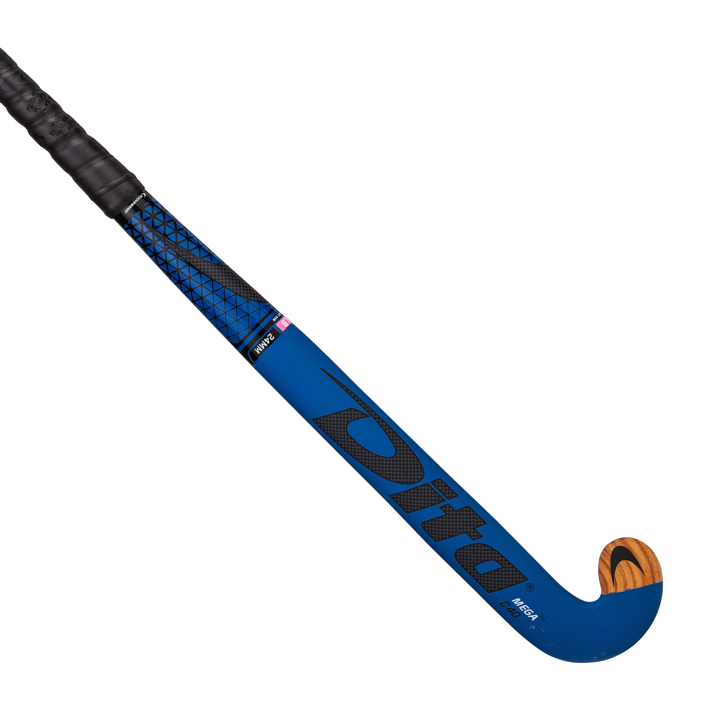 Dita Hallenhockeyschläger MegaproC40 Fortgeschrittene LB Holz/40% Carbon Damen/Herren