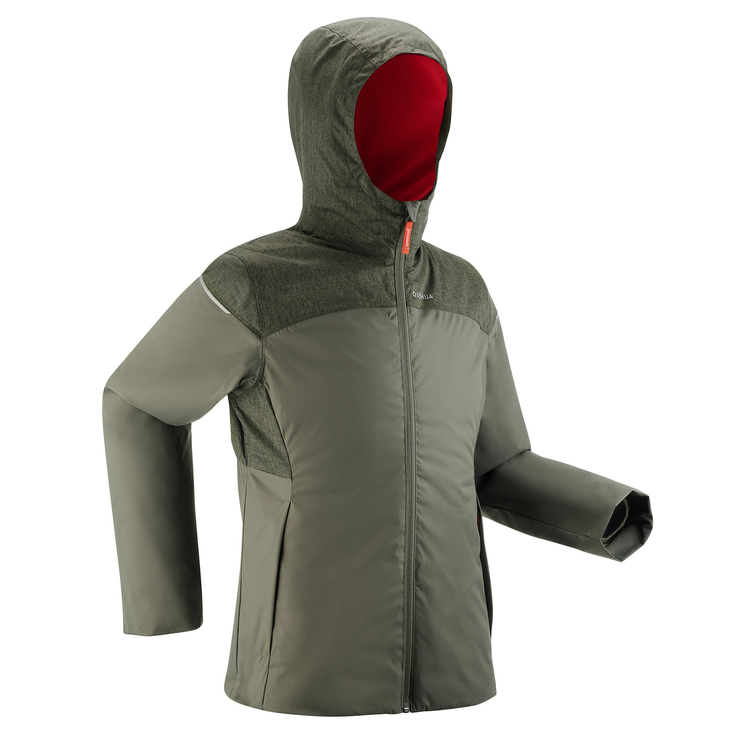 Quechua Wanderjacke Winterwandern SH100 X-Warm wasserdicht 0 °C Kinder Gr. 122–170 rosa