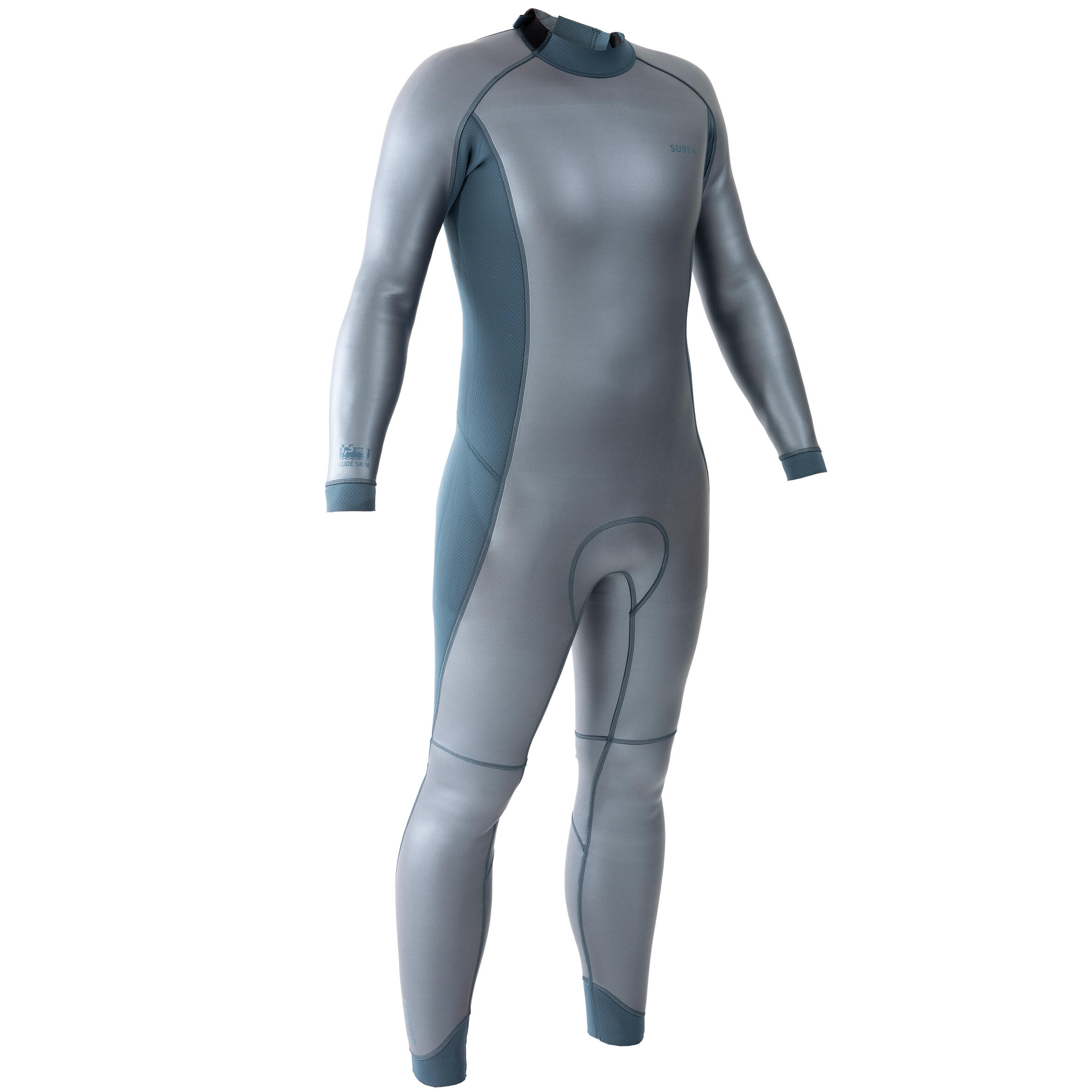 Subea Neoprenanzug Glide 1,5 mm dynamisches Freitauchen Herren