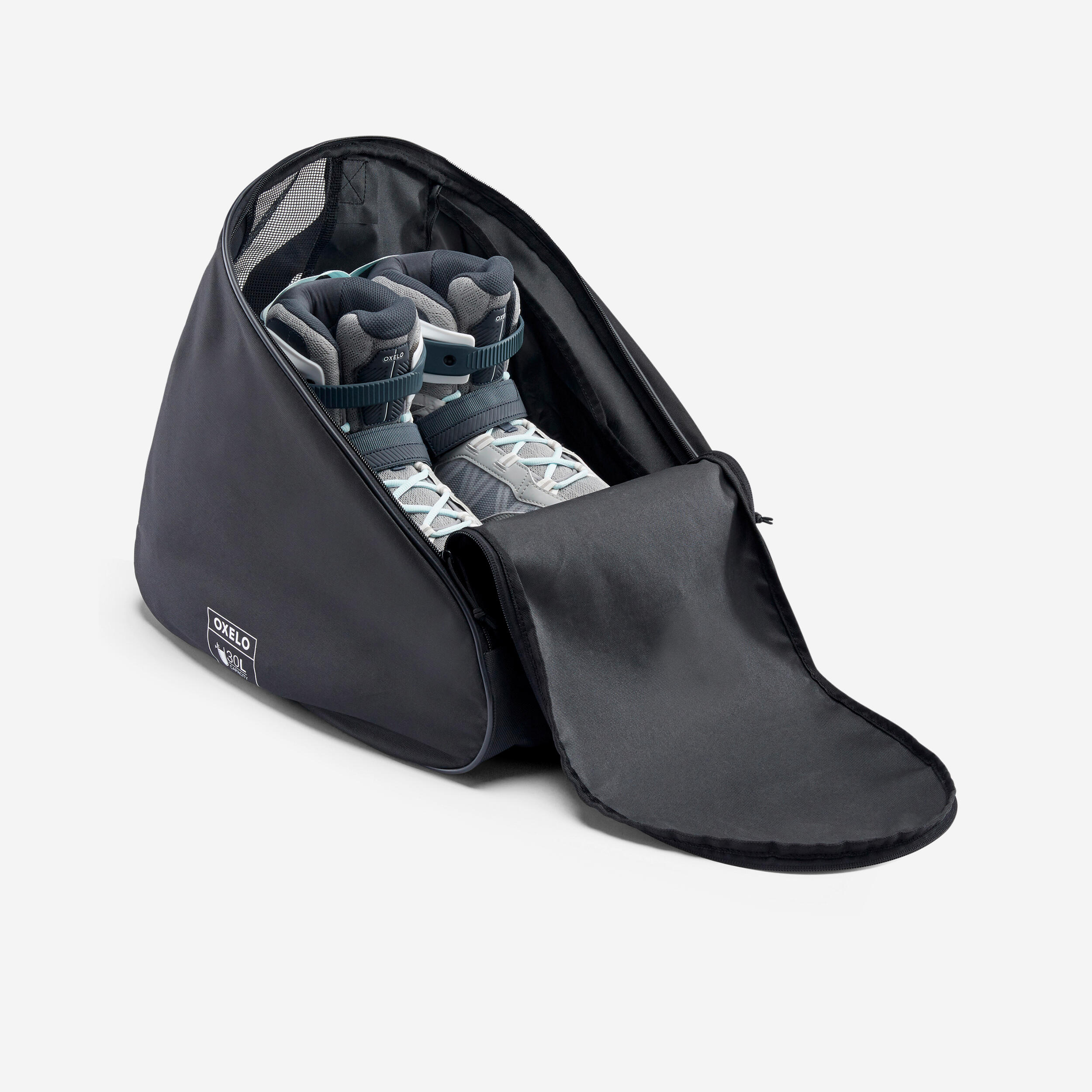 Oxelo Inliner-Tasche Fit XL Erwachsene schwarz