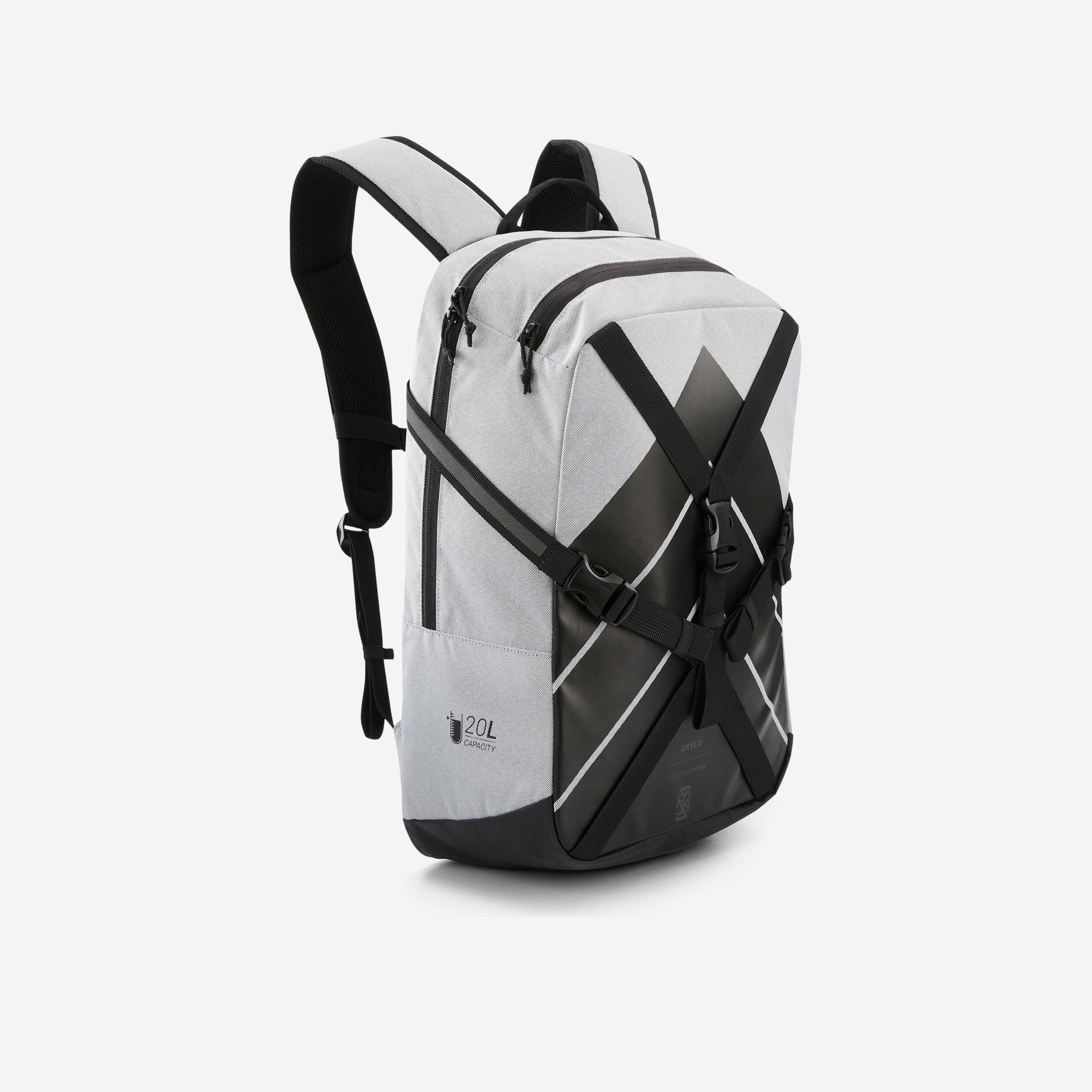 Oxelo Inliner-Rucksack BP100 20 Liter blau