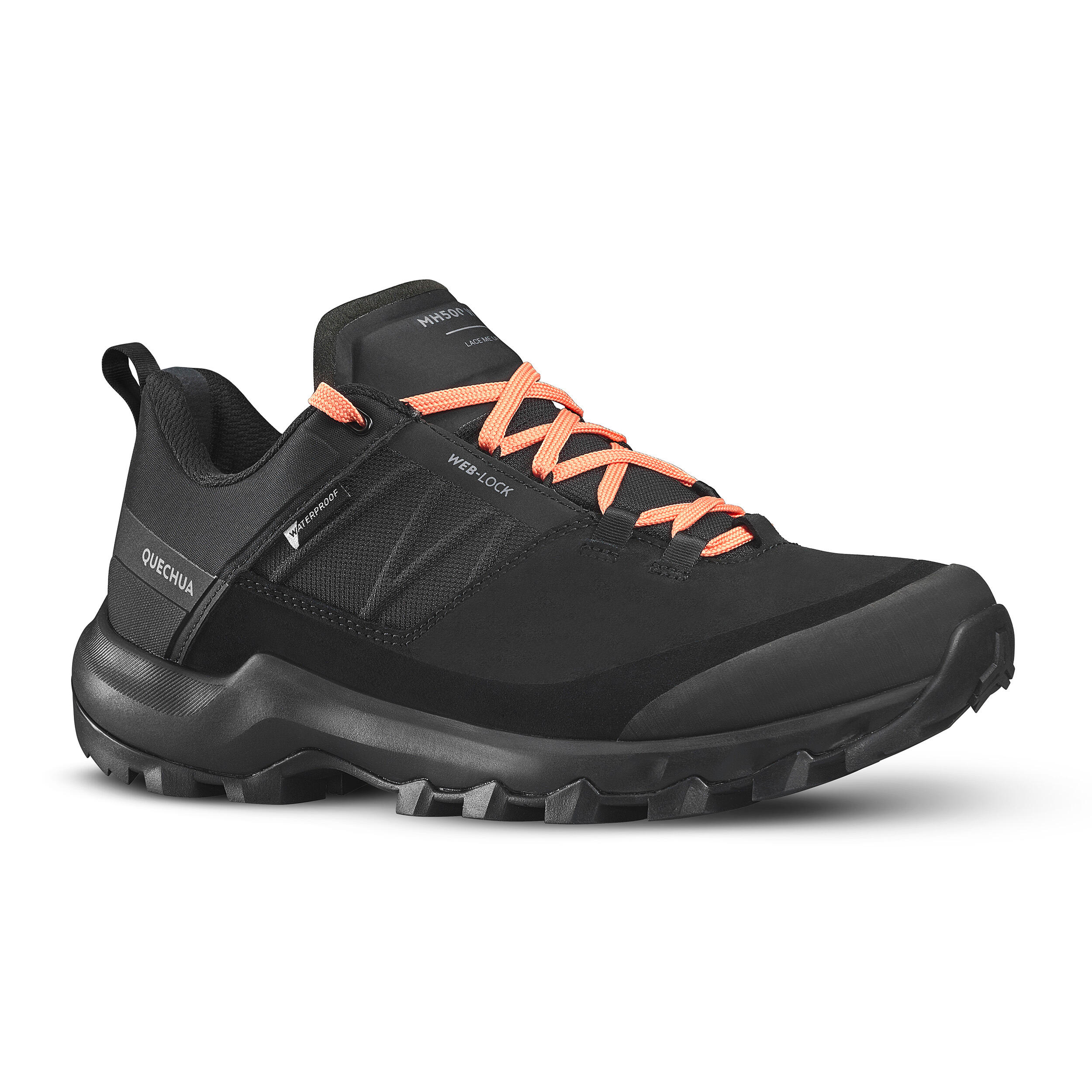 Quechua Wanderschuhe Bergwandern MH500 wasserdicht Damen blau