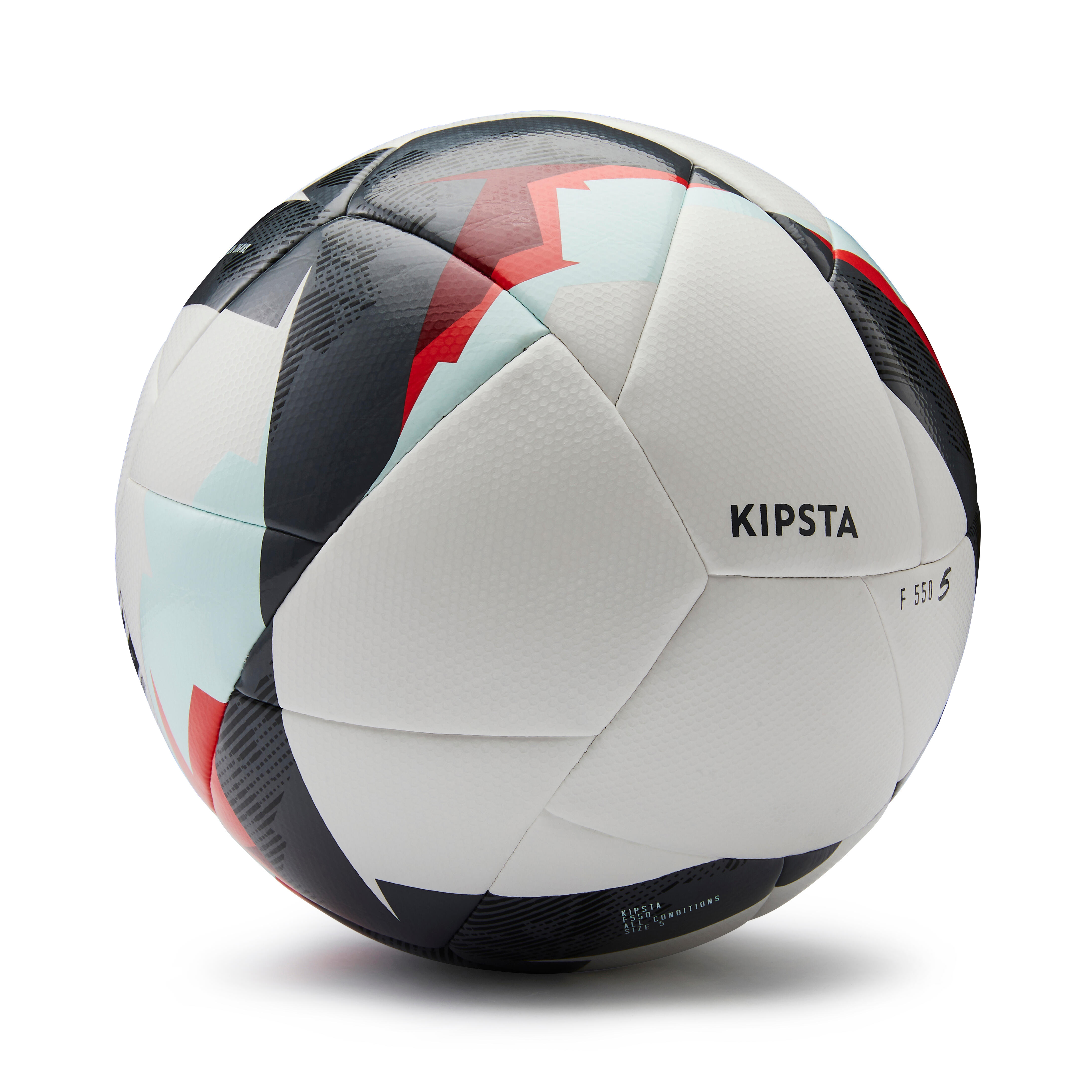 Kipsta Fussball F550 Hybrid Grösse 5 weiss/gelb